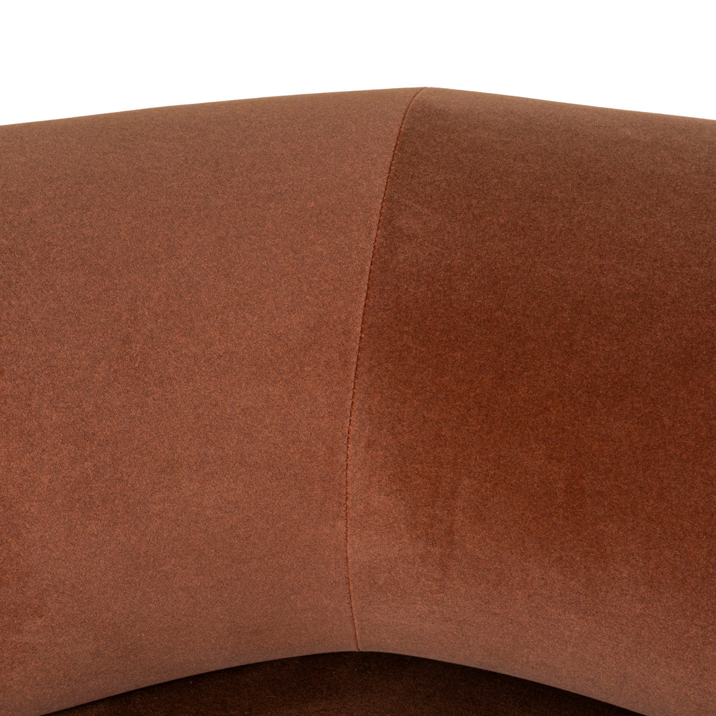 3 Seater Sofa - Burnt Brown