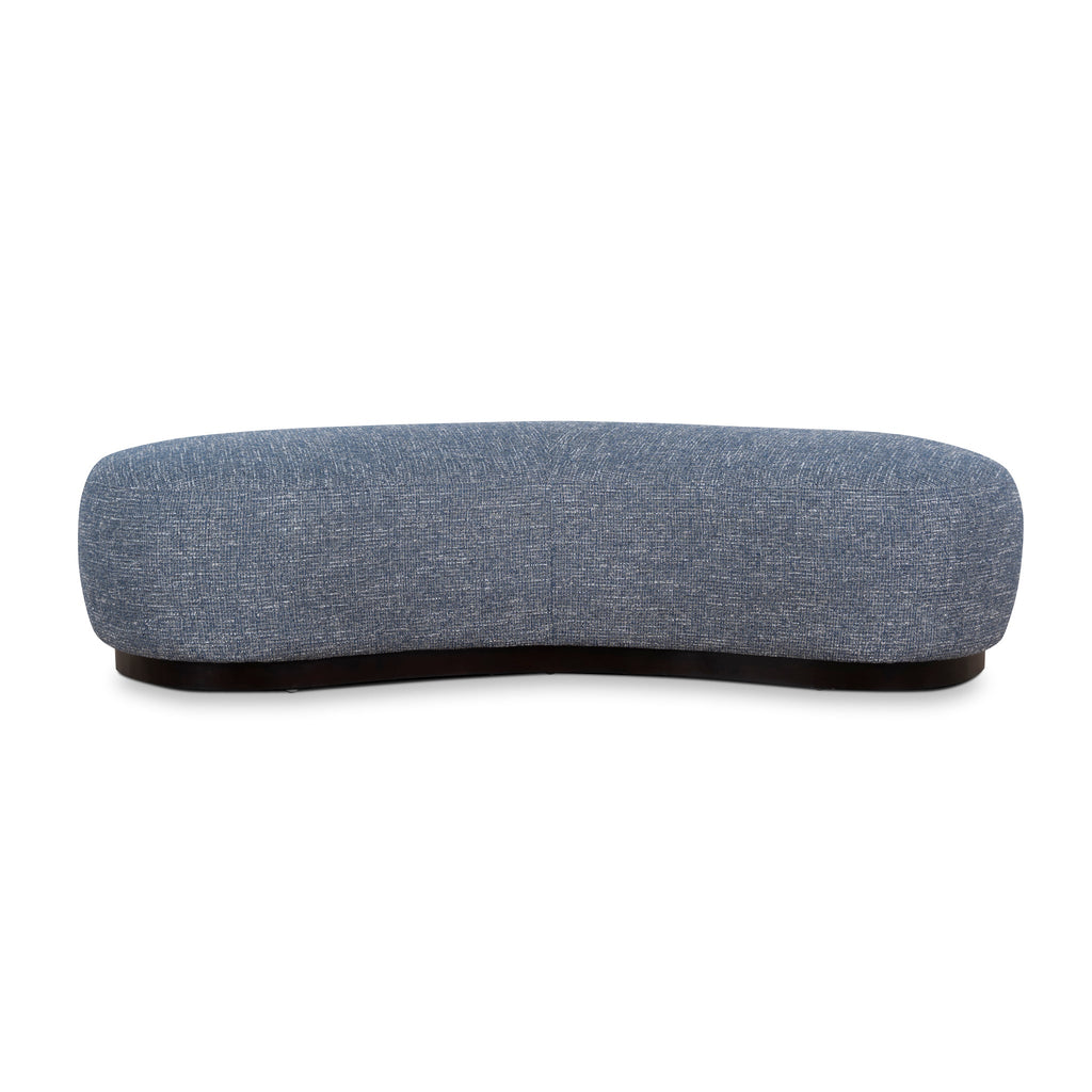 1.8m Long Firenze Ottoman- Prussian Blue