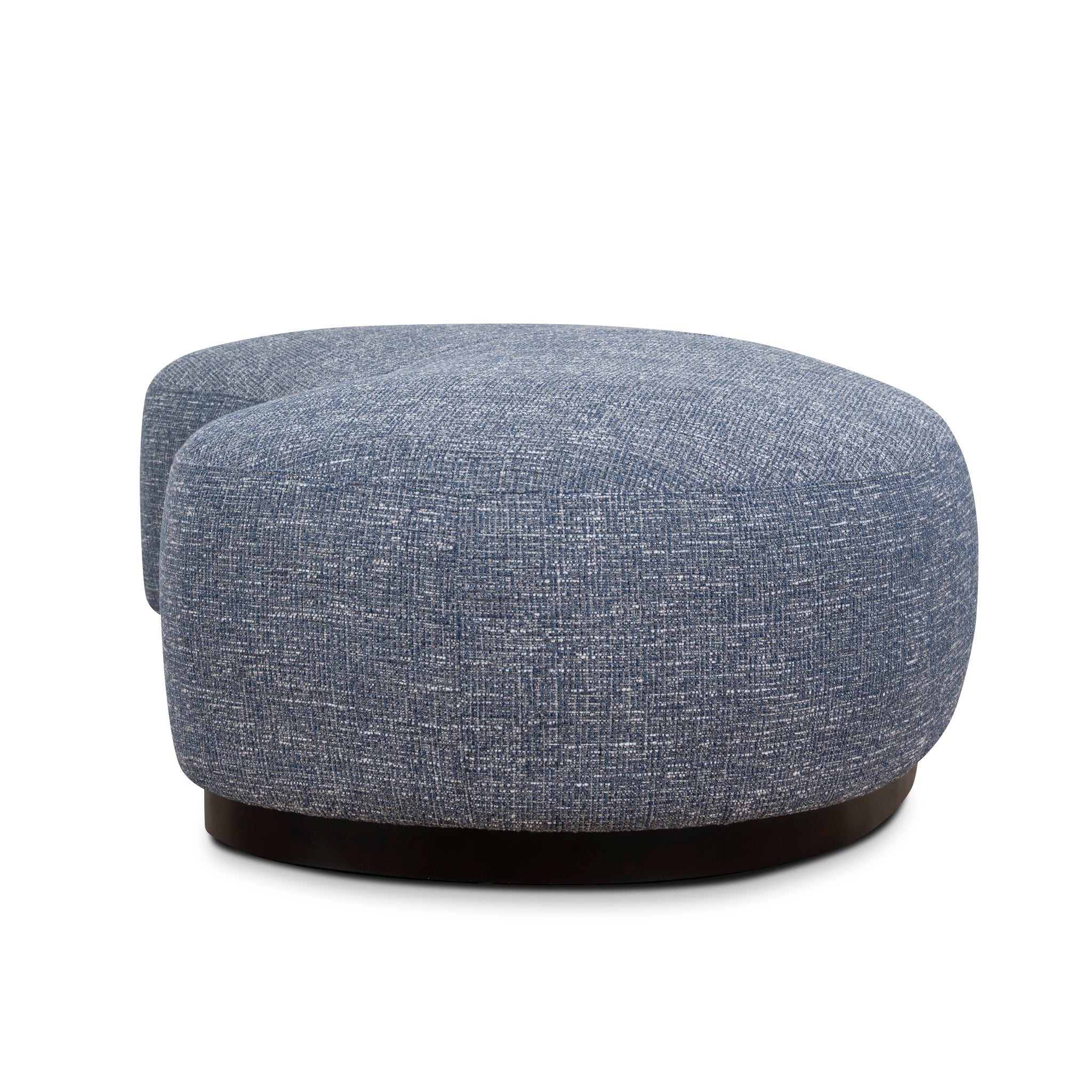 1.8m Long Firenze Ottoman- Prussian Blue