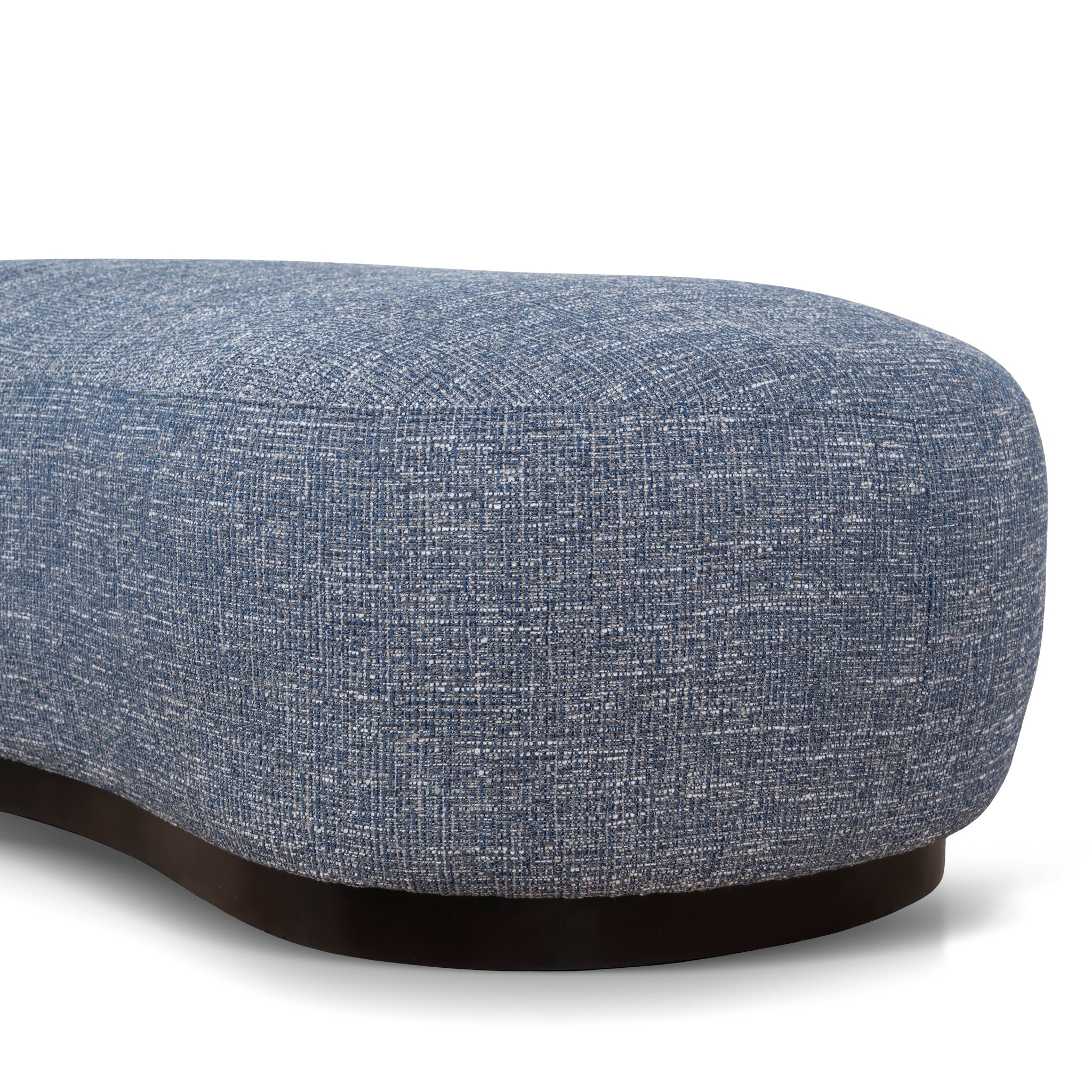 1.8m Long Firenze Ottoman- Prussian Blue