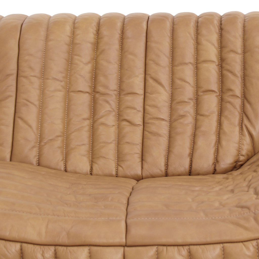 3 Seater Sofa - Amber Tan Leather