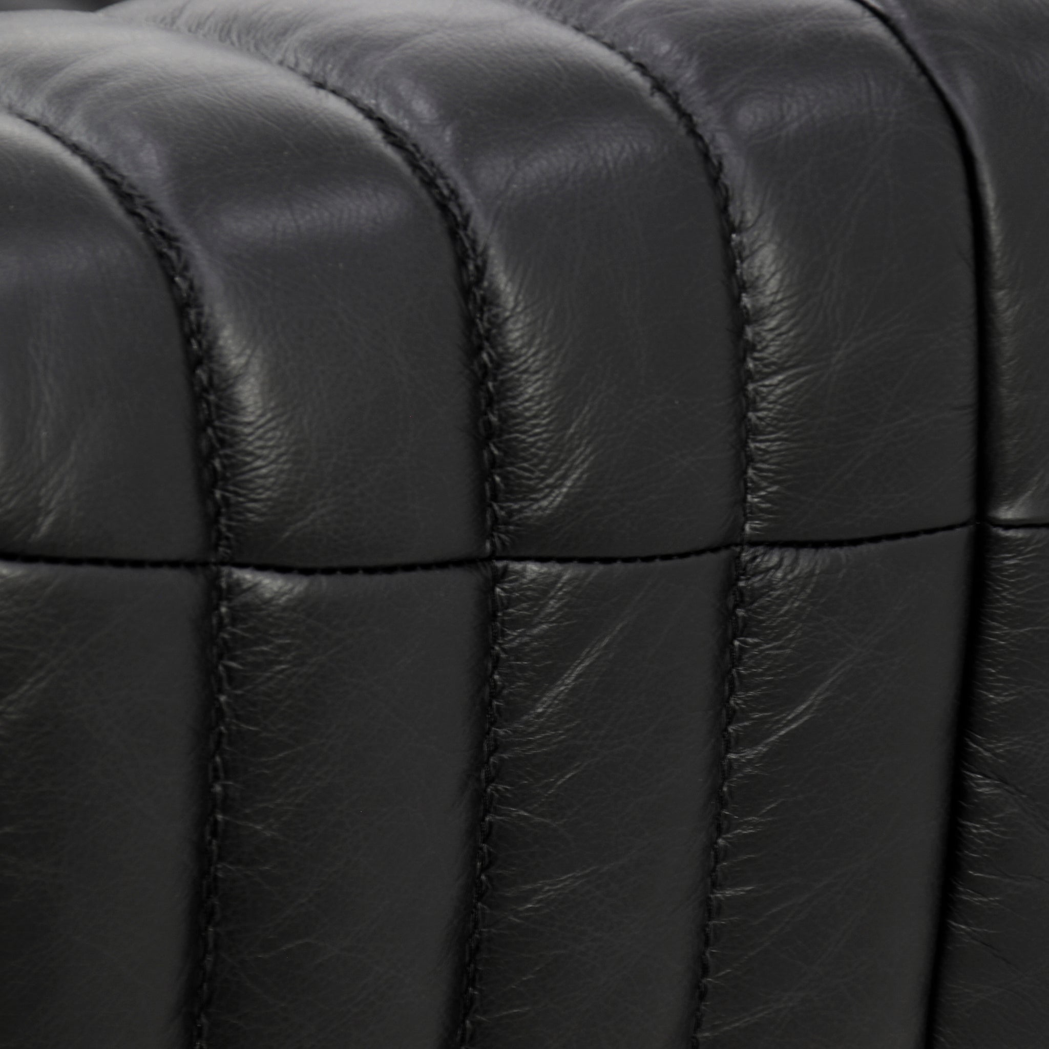 Armchair - Black Leather