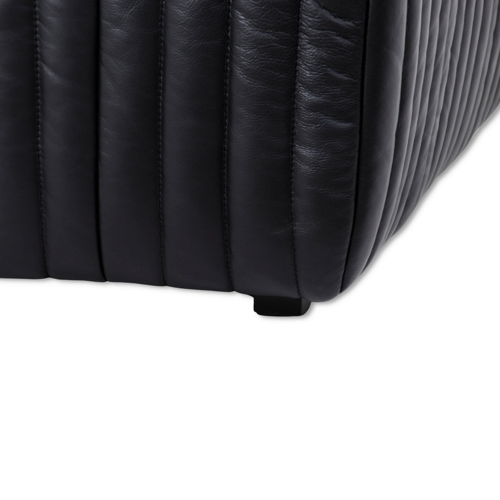 Armchair - Black Leather