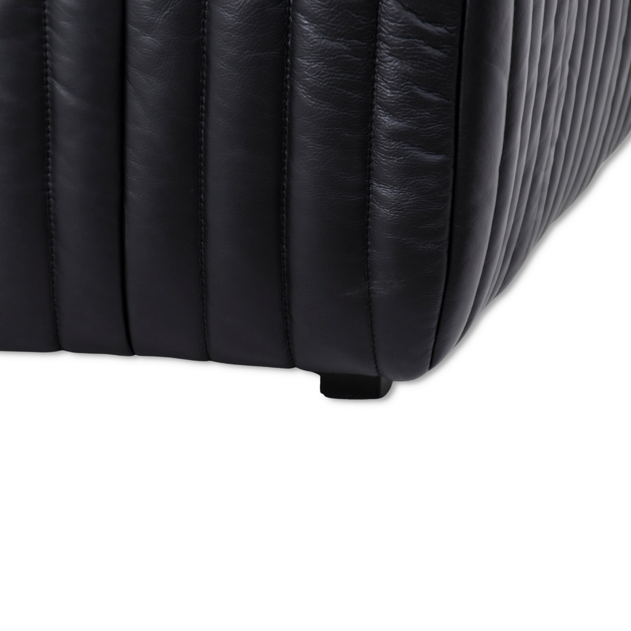 Armchair - Black Leather