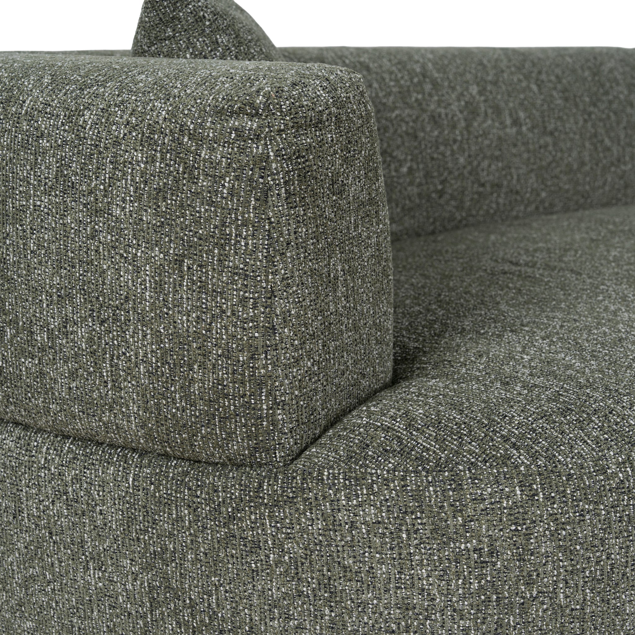 Modular Right Chaise Sofa - Canopy Green