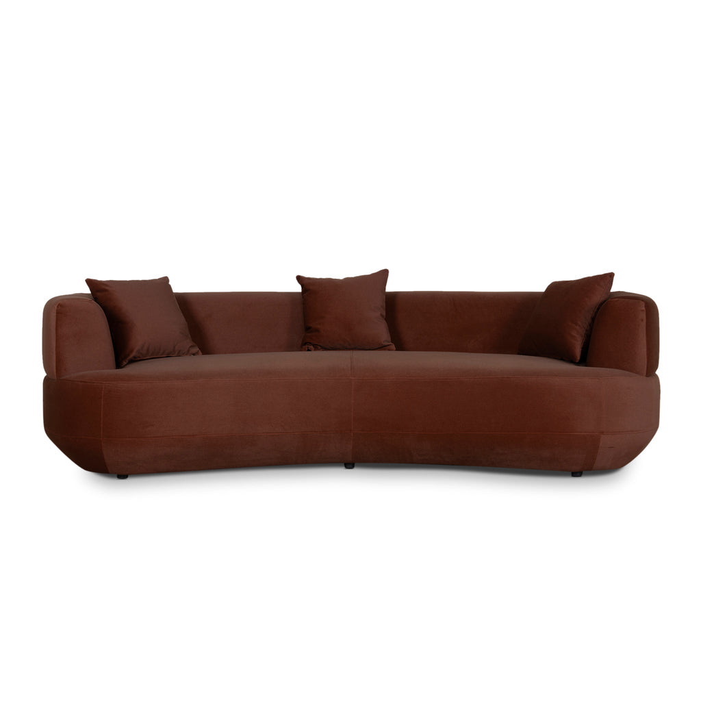 3 Seater Sofa - Burnt Brown
