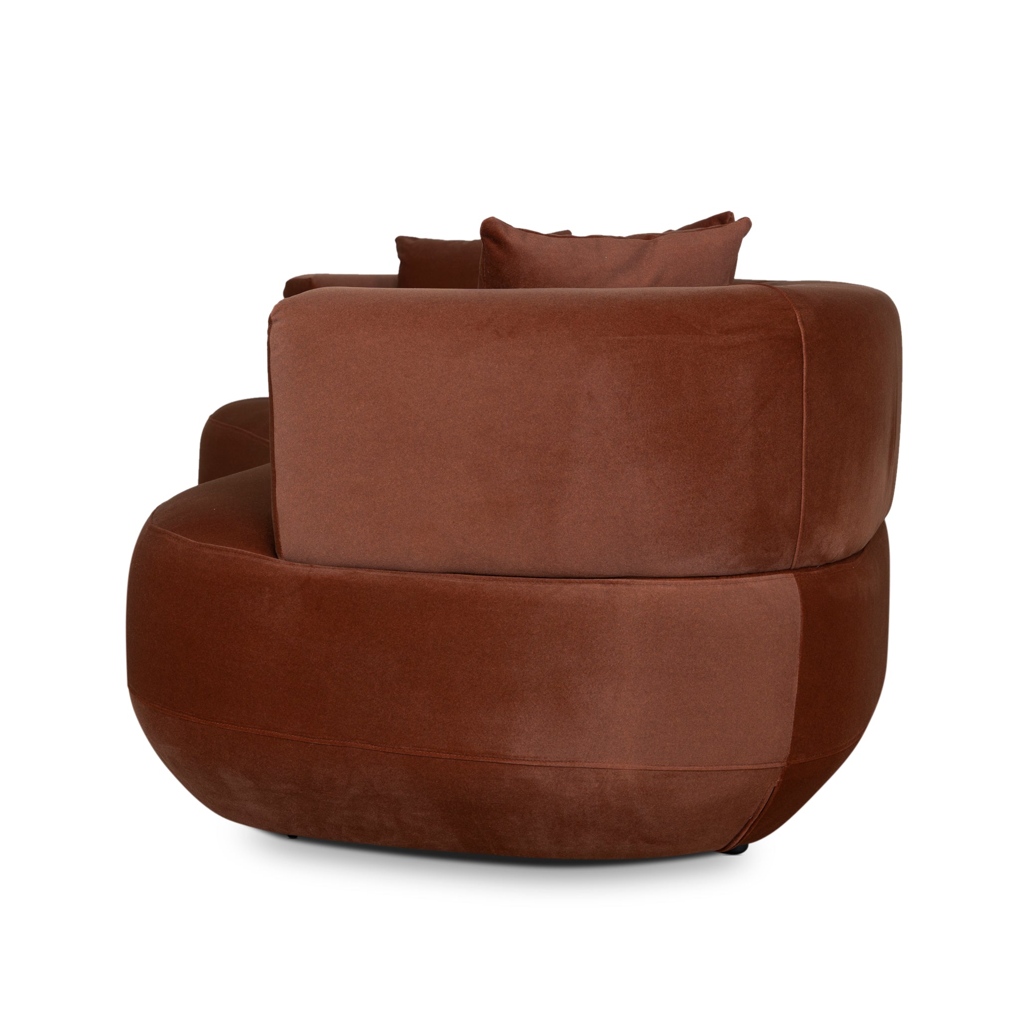 3 Seater Sofa - Burnt Brown