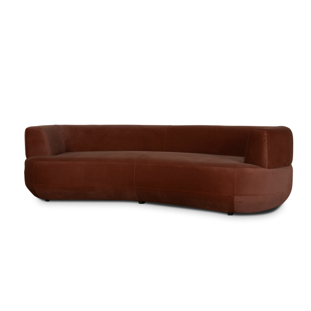 3 Seater Sofa - Burnt Brown