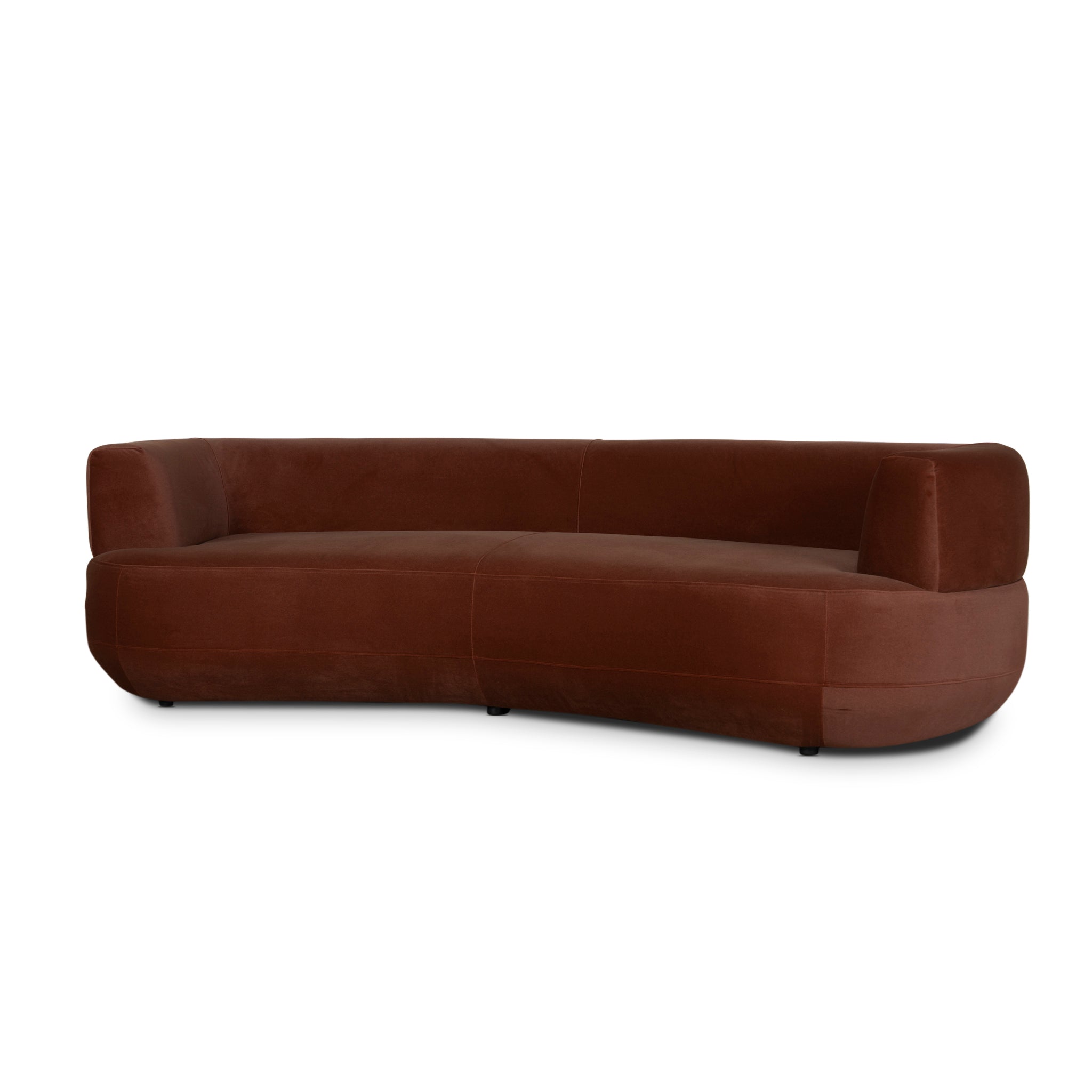 3 Seater Sofa - Burnt Brown