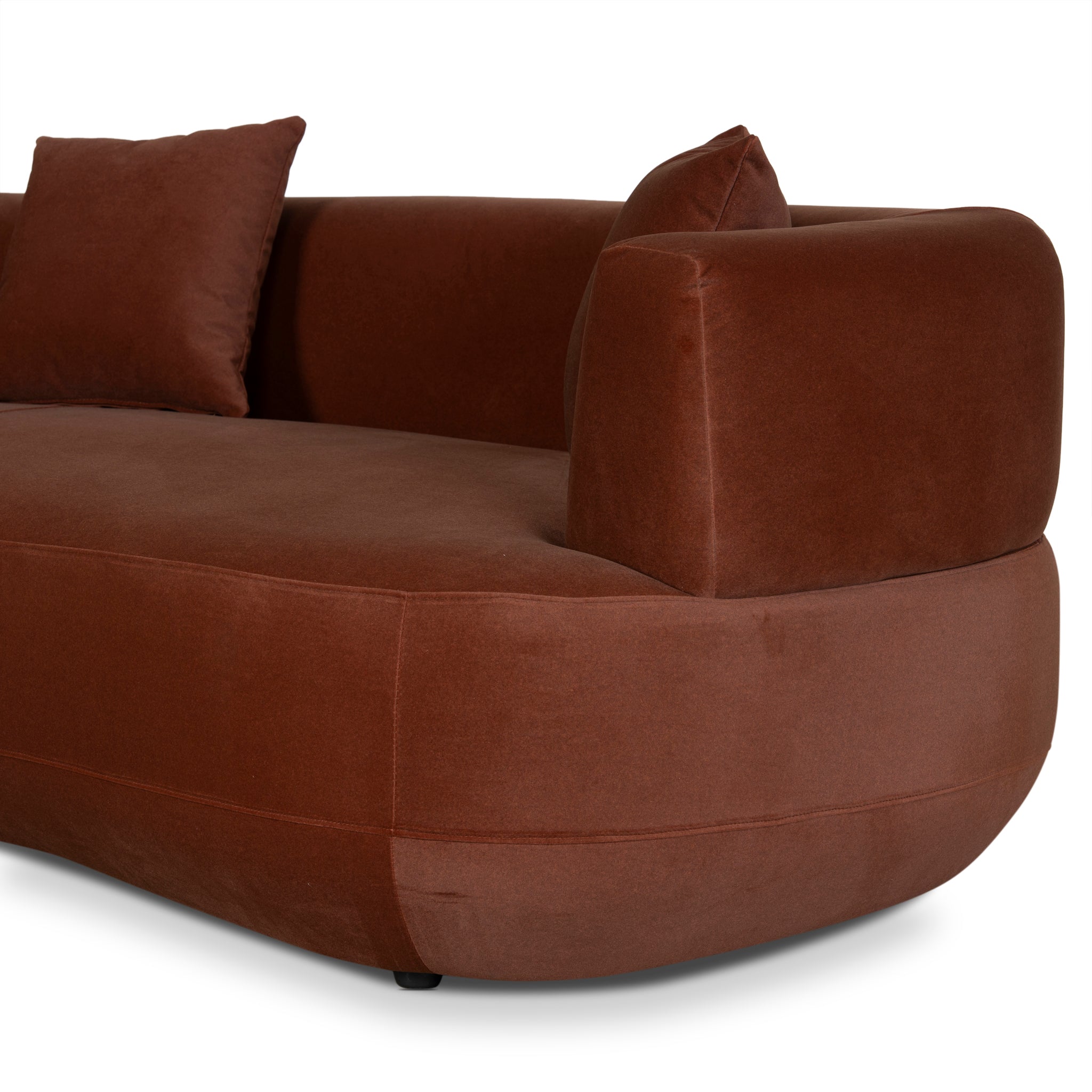 3 Seater Sofa - Burnt Brown