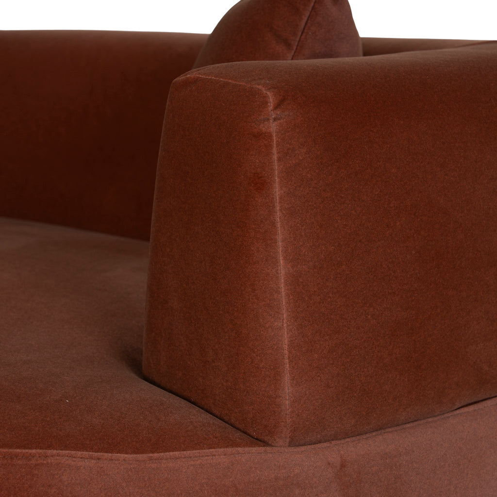 3 Seater Sofa - Burnt Brown