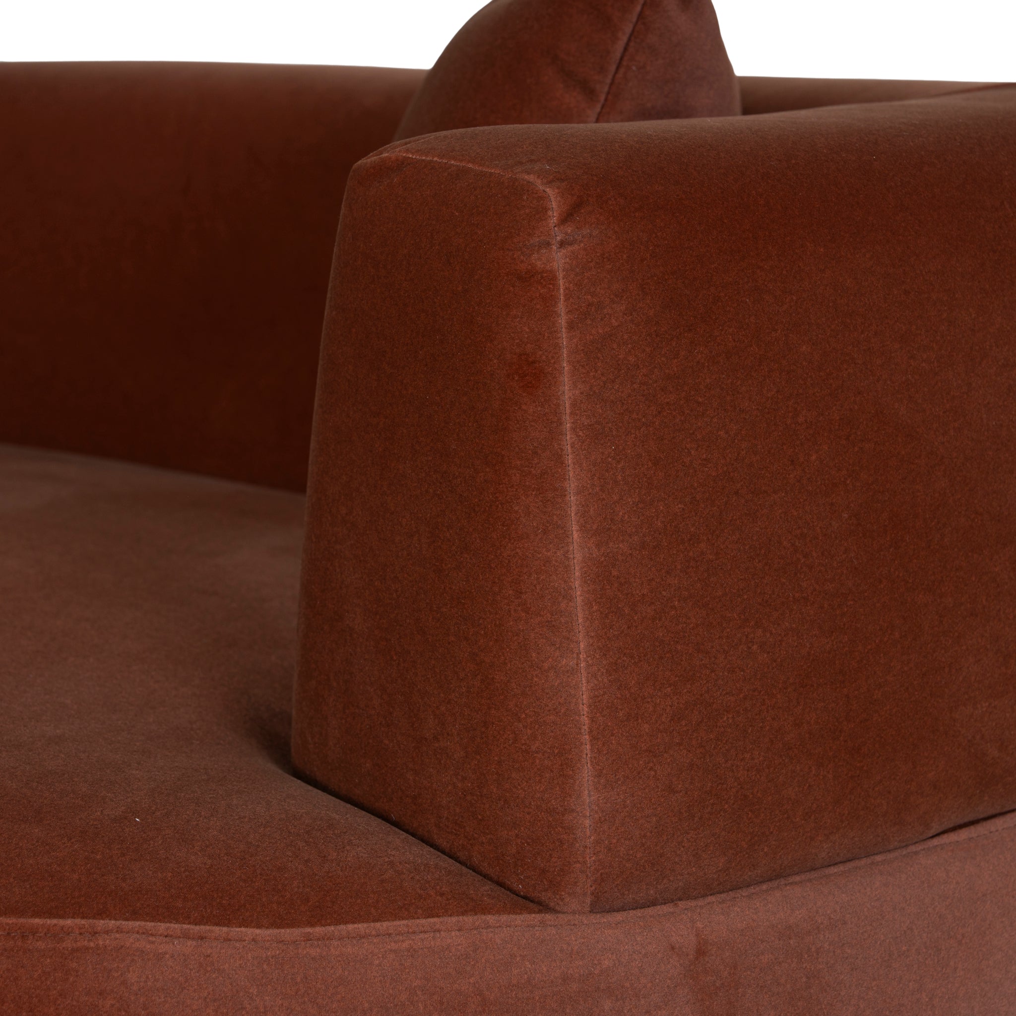 3 Seater Sofa - Burnt Brown
