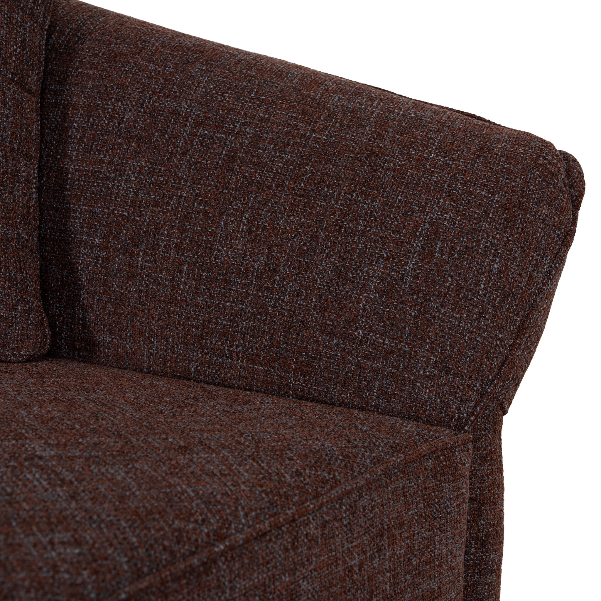 Left Open Sofa - Moss Brown