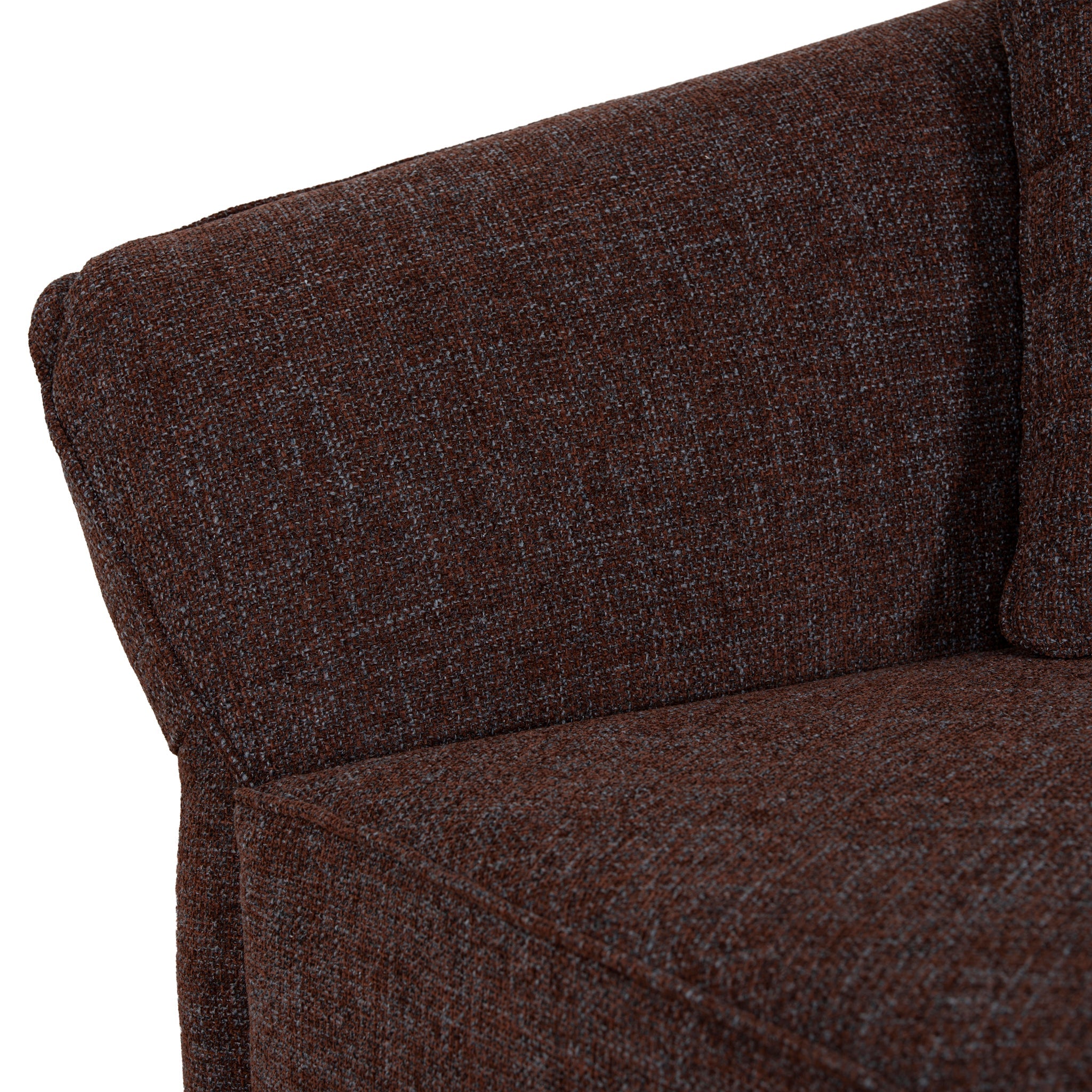 Right Open Sofa - Moss Brown