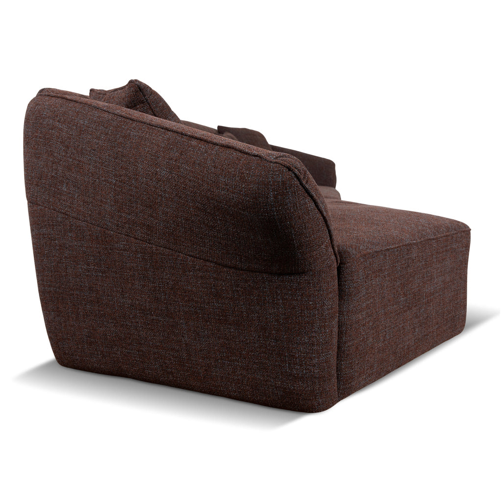 Right Open Sofa - Moss Brown