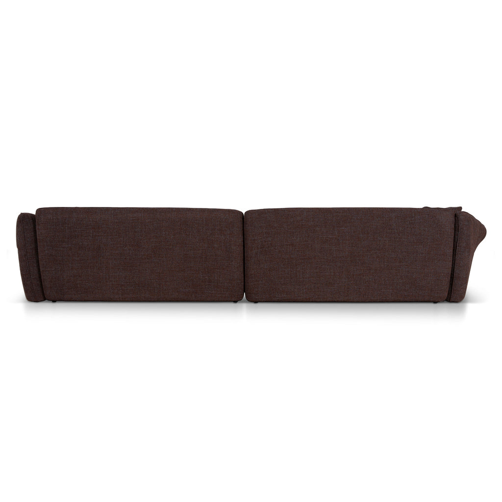 Right Open Sofa - Moss Brown