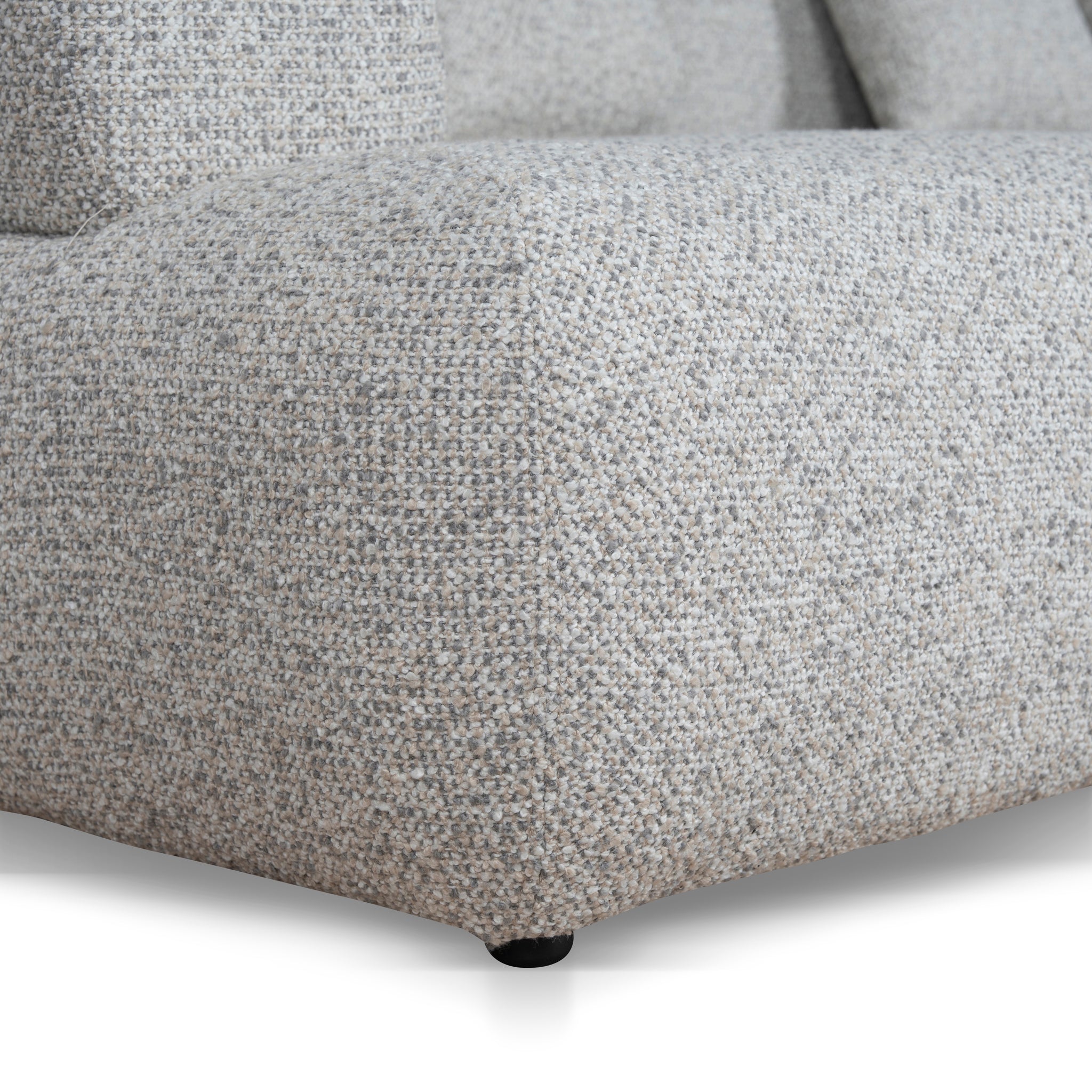 Right Chaise Corner Sofa - Noah Silver Lining