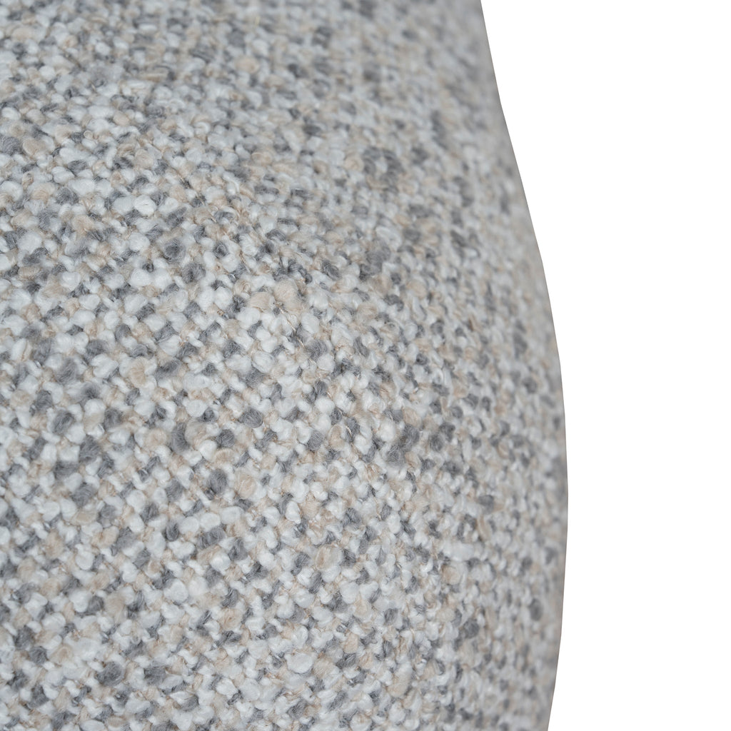 Left Chaise Corner Sofa - Noah Silver Lining