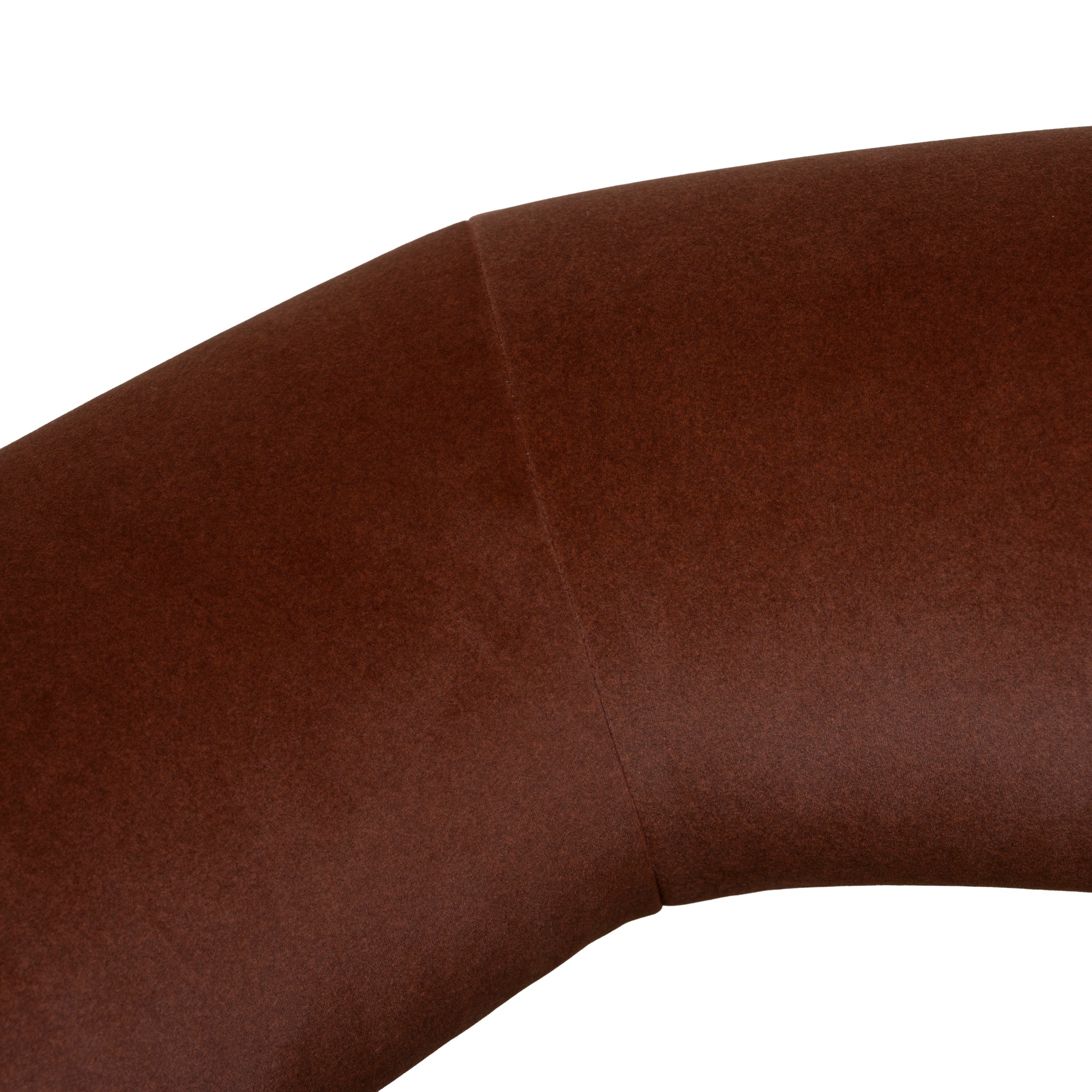 Swivel Armchair - Burnt Brown