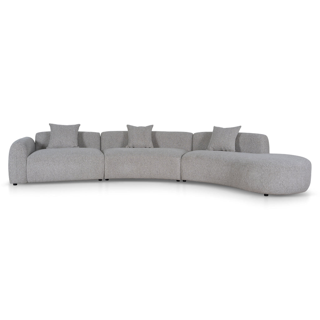 Right Chaise Modular Sofa - Mushroom Beige