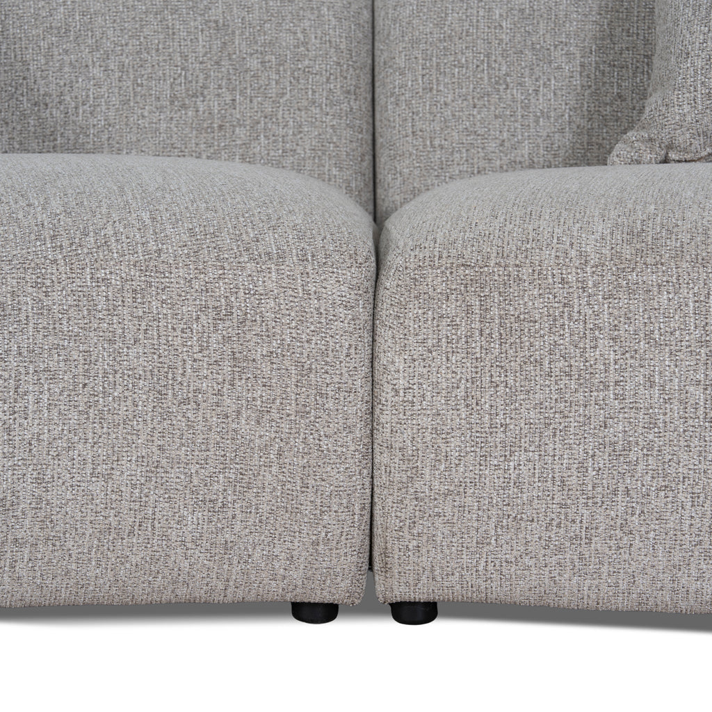 Right Chaise Modular Sofa - Mushroom Beige