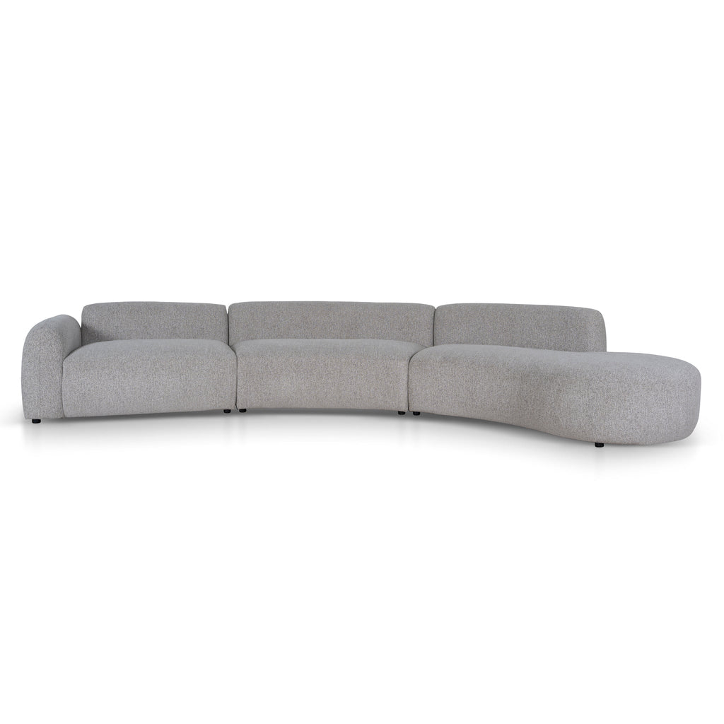 Right Chaise Modular Sofa - Mushroom Beige