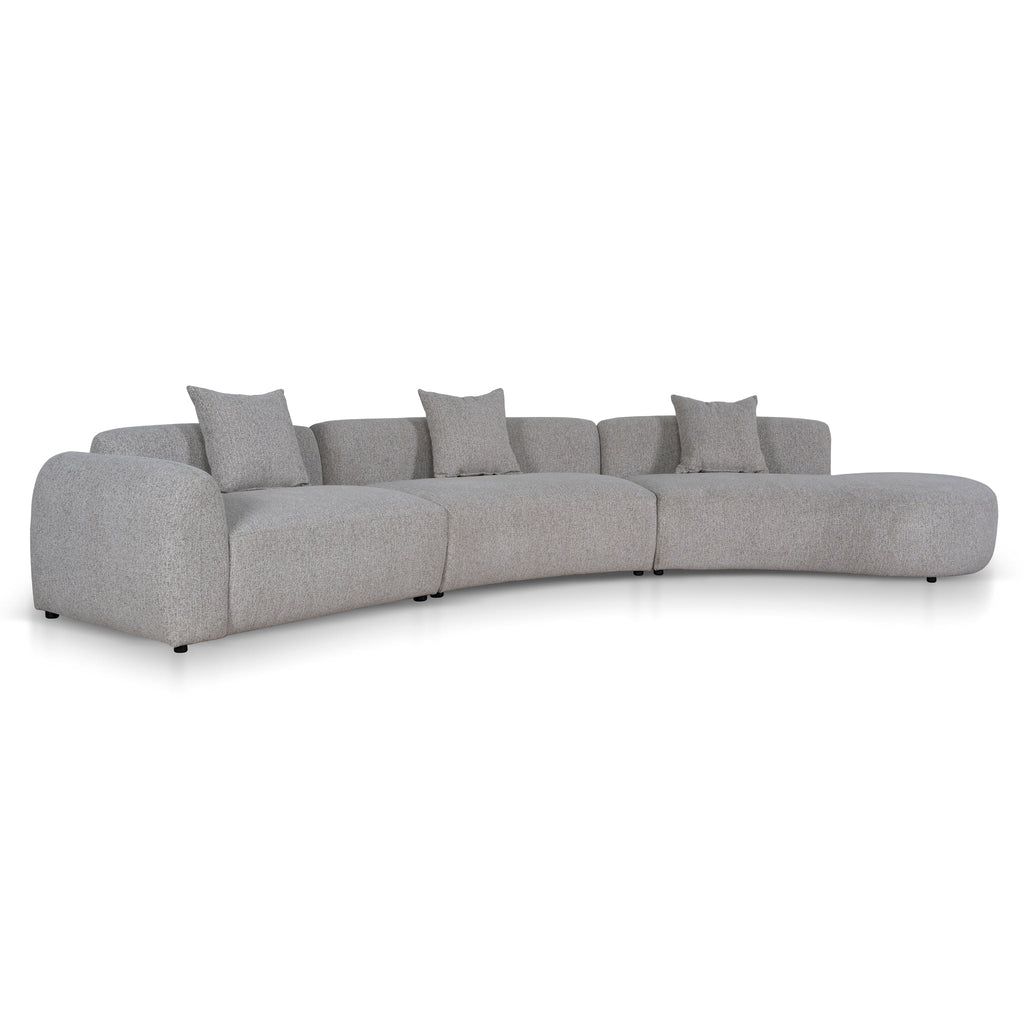 Right Chaise Modular Sofa - Mushroom Beige