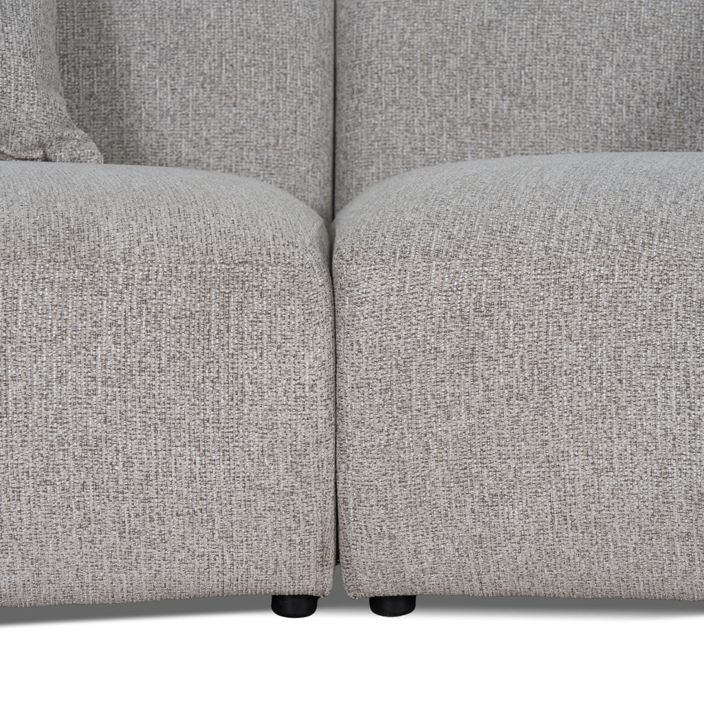 Left Chaise Modular Sofa - Mushroom Beige