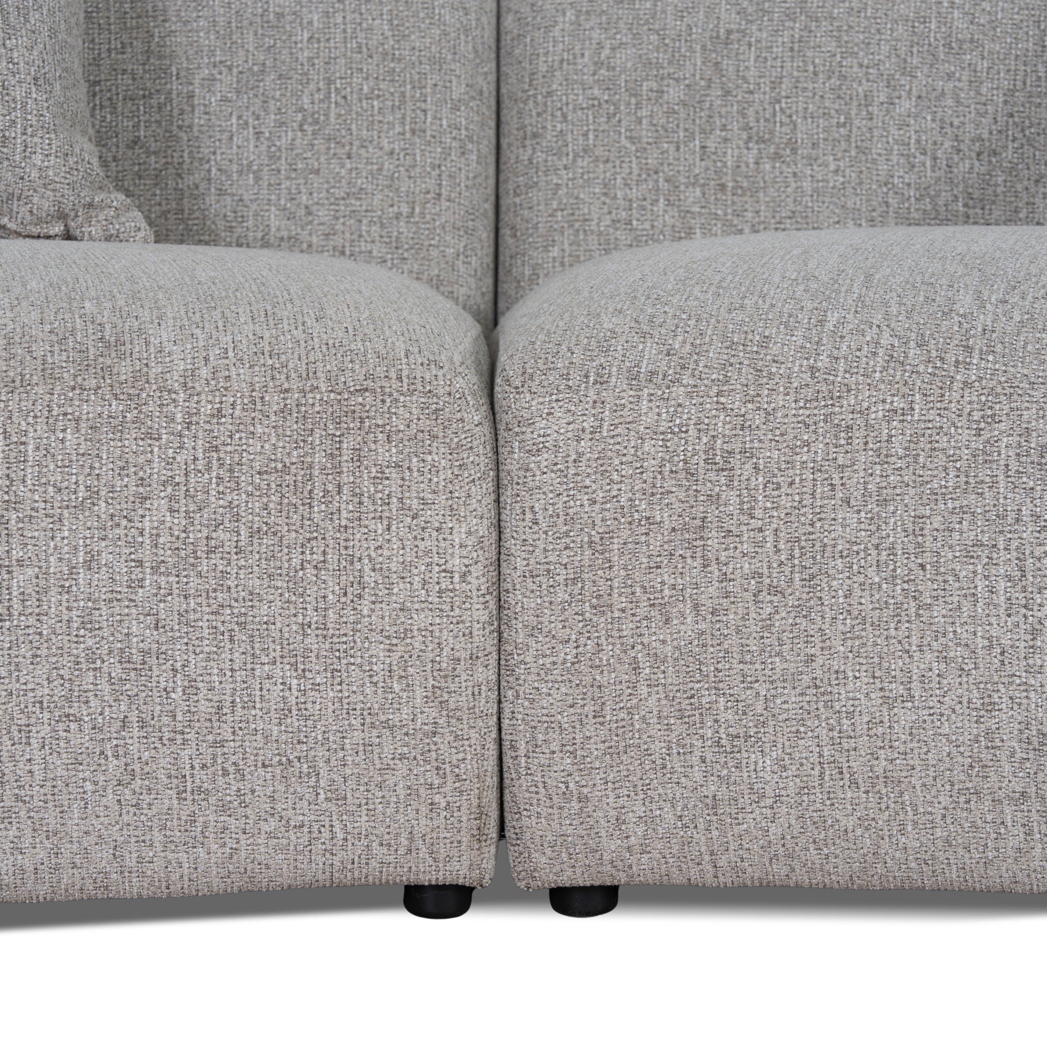 Left Chaise Modular Sofa - Mushroom Beige