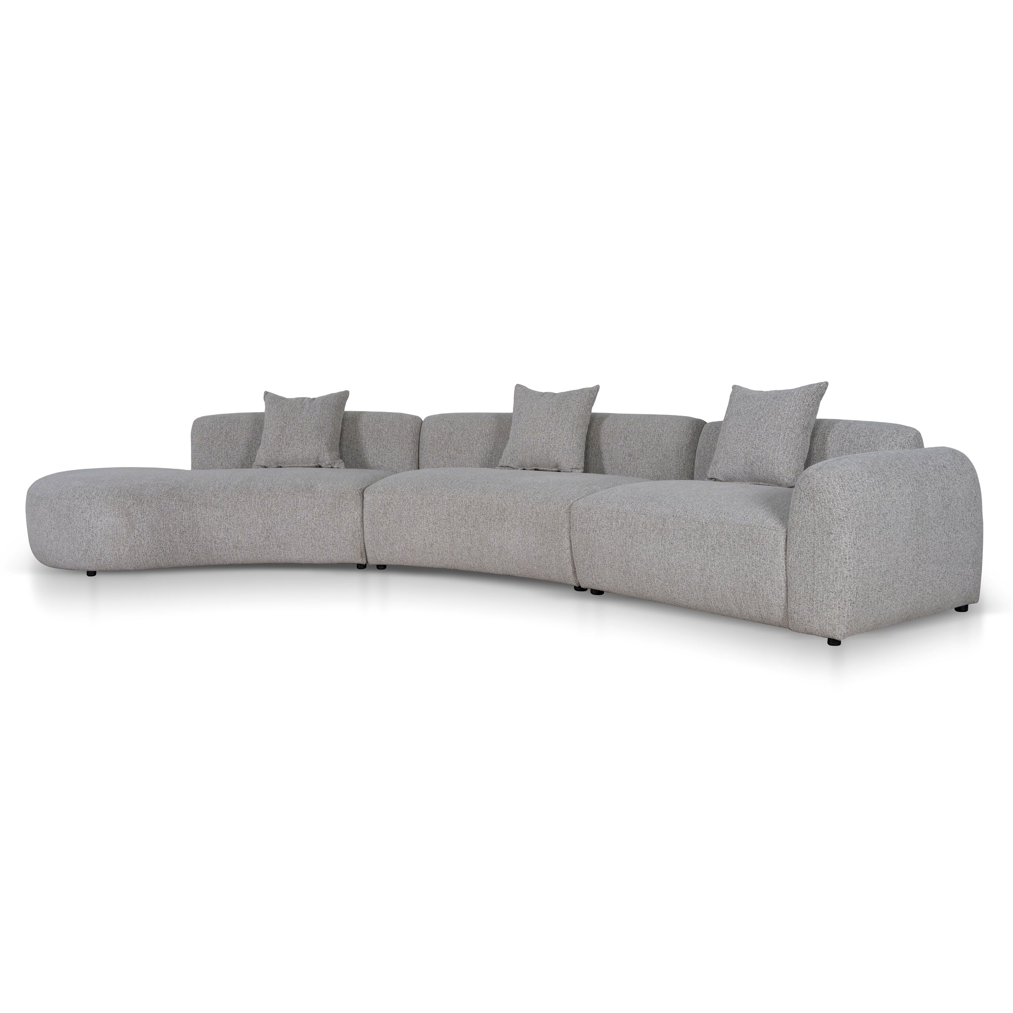 Left Chaise Modular Sofa - Mushroom Beige