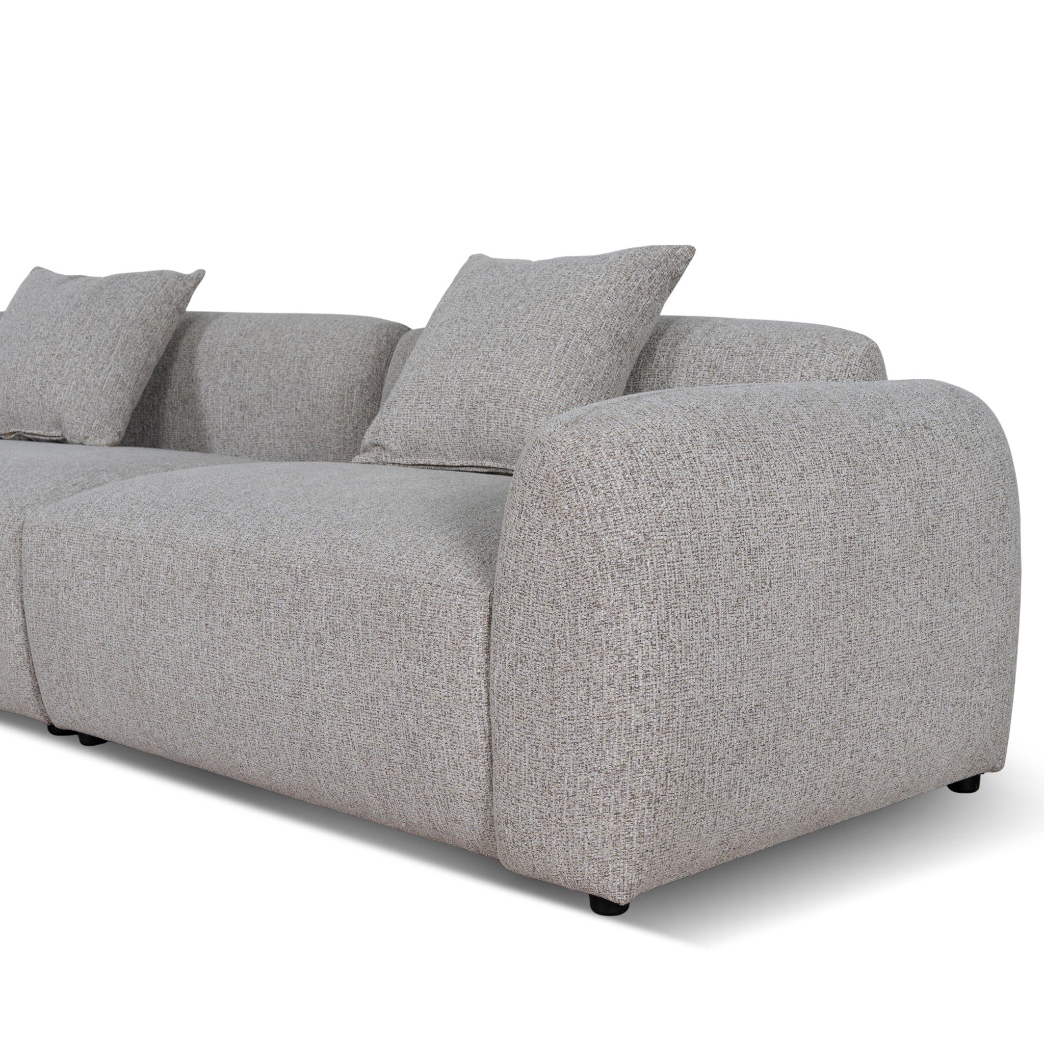 Left Chaise Modular Sofa - Mushroom Beige