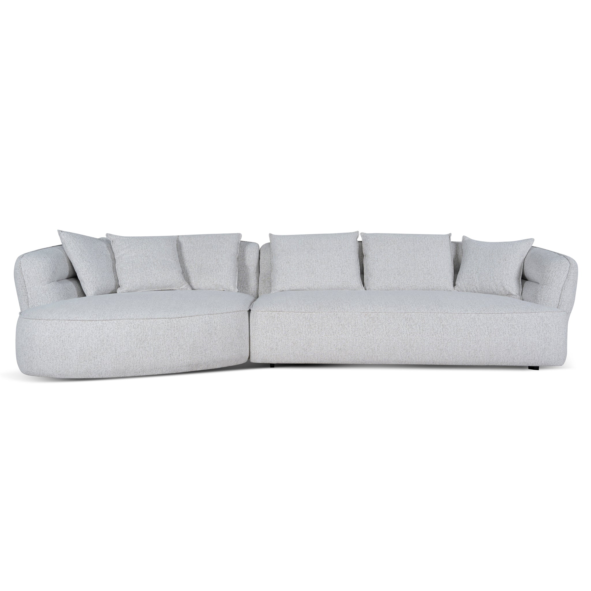 Left Chaise Sofa - Almond Beige