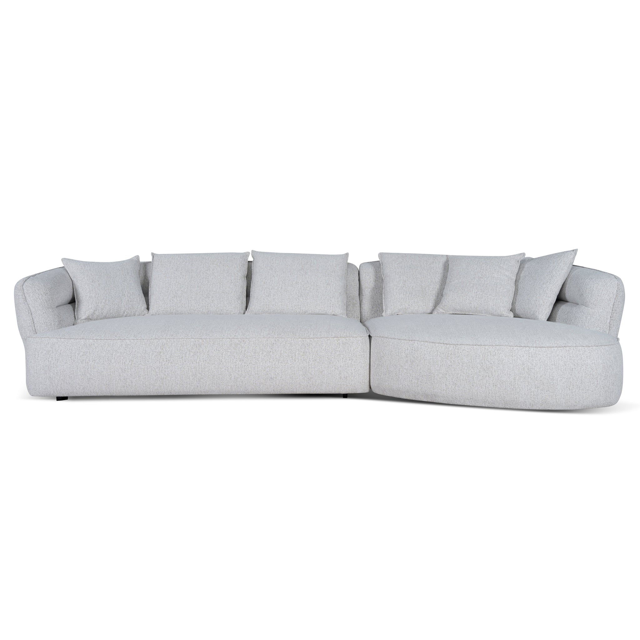 Right Chaise Sofa - Almond Beige