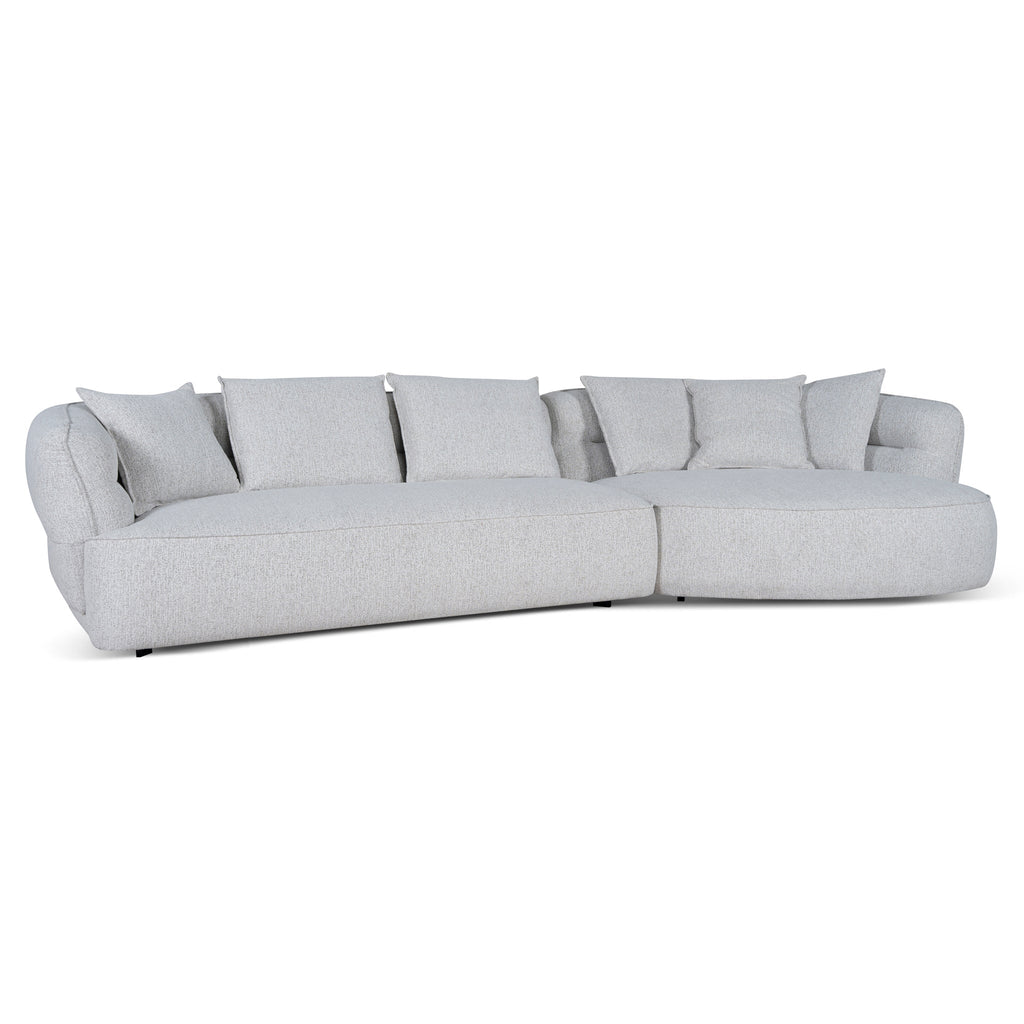 Right Chaise Sofa - Almond Beige