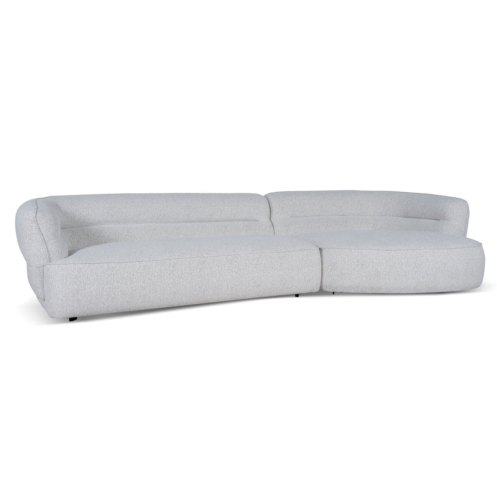 Right Chaise Sofa - Almond Beige