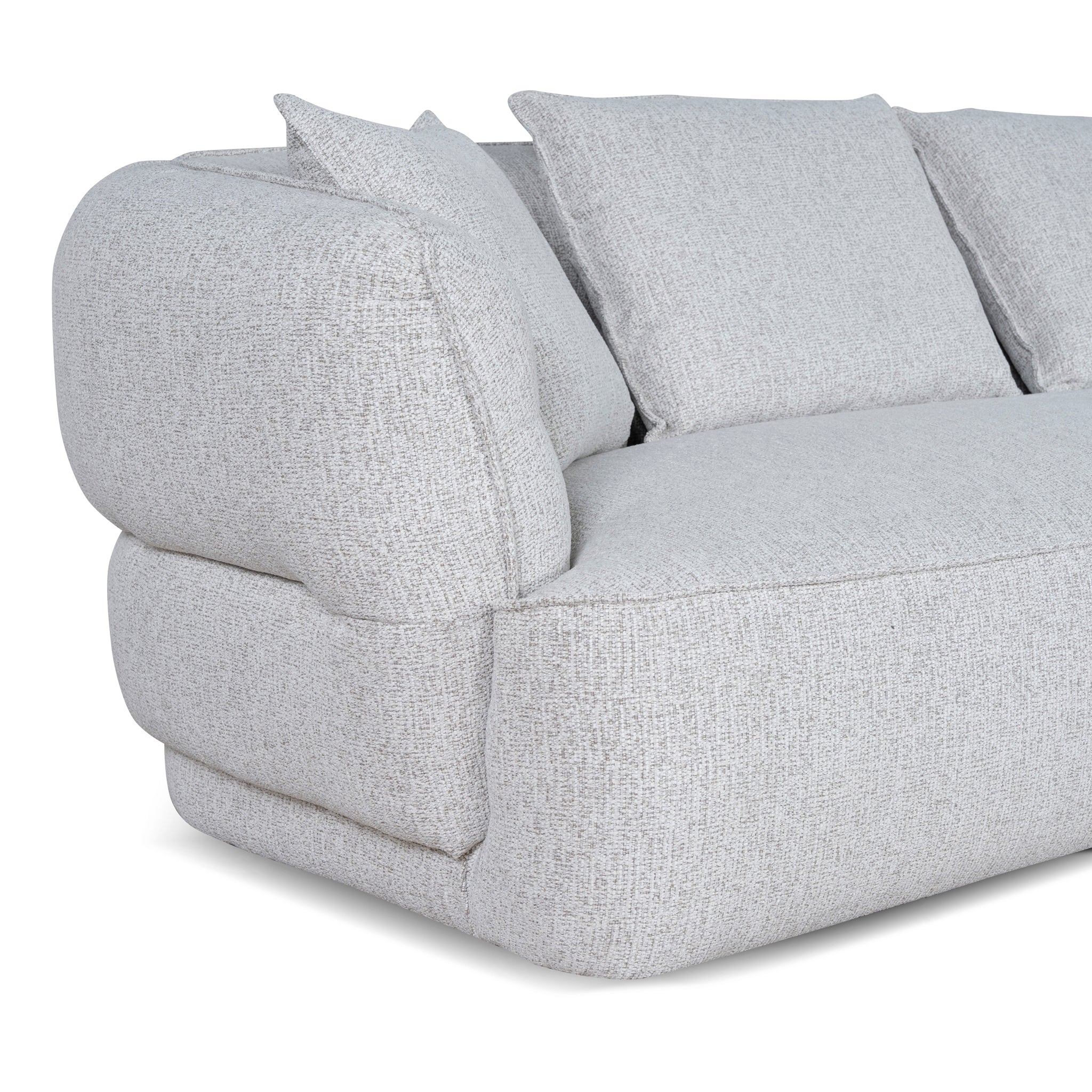 Right Chaise Sofa - Almond Beige