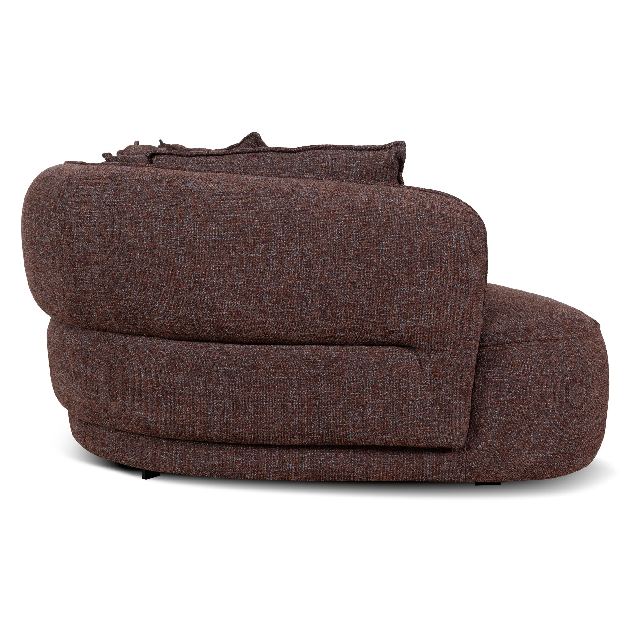 Left Chaise Sofa - Moss Brown