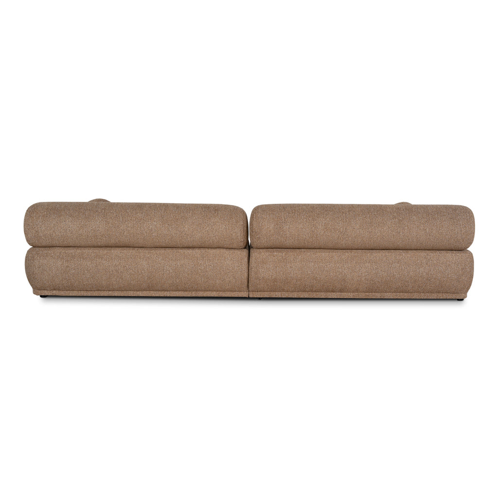 4 Seater Sofa - Almond Brown