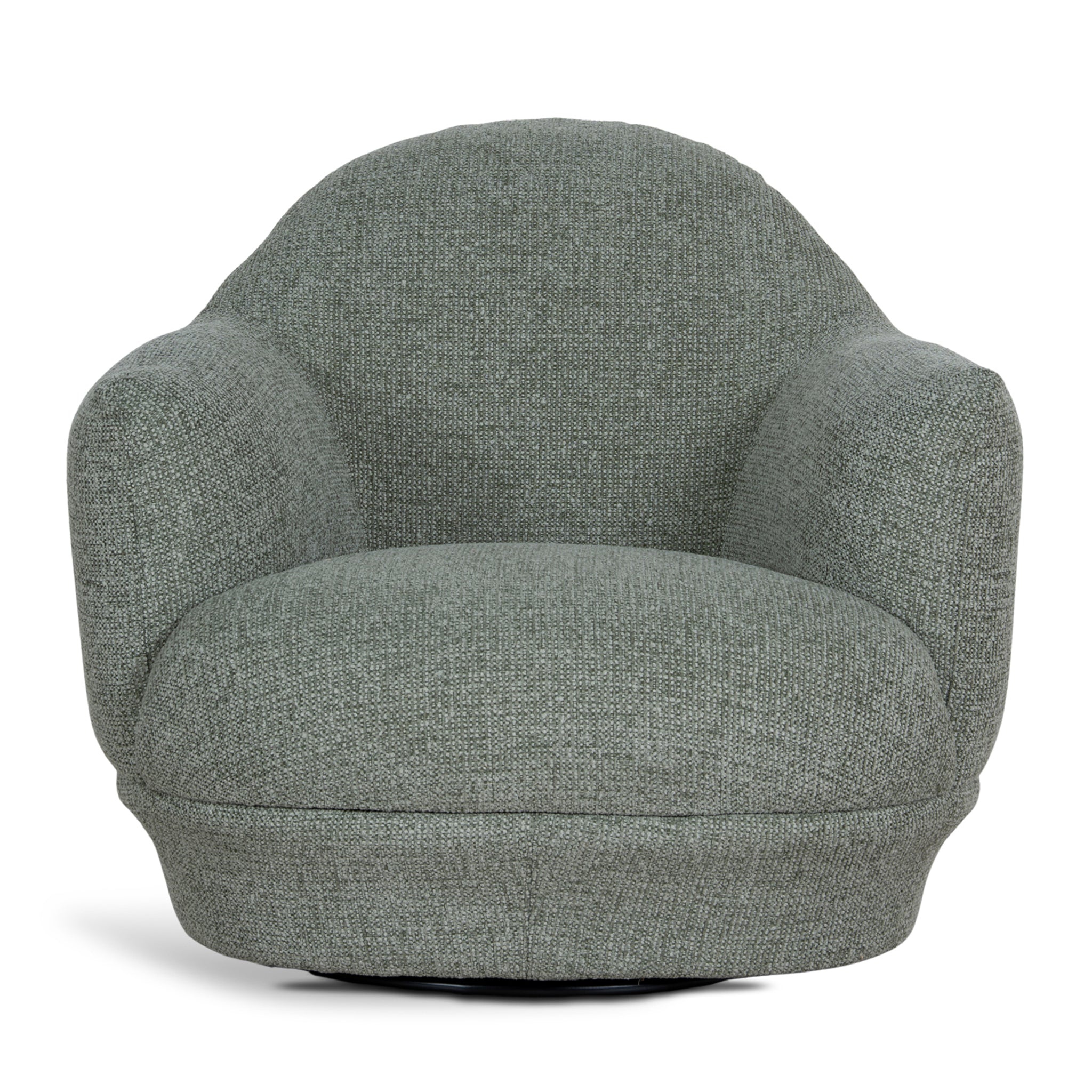 Swivel Armchair - Coral Light Green