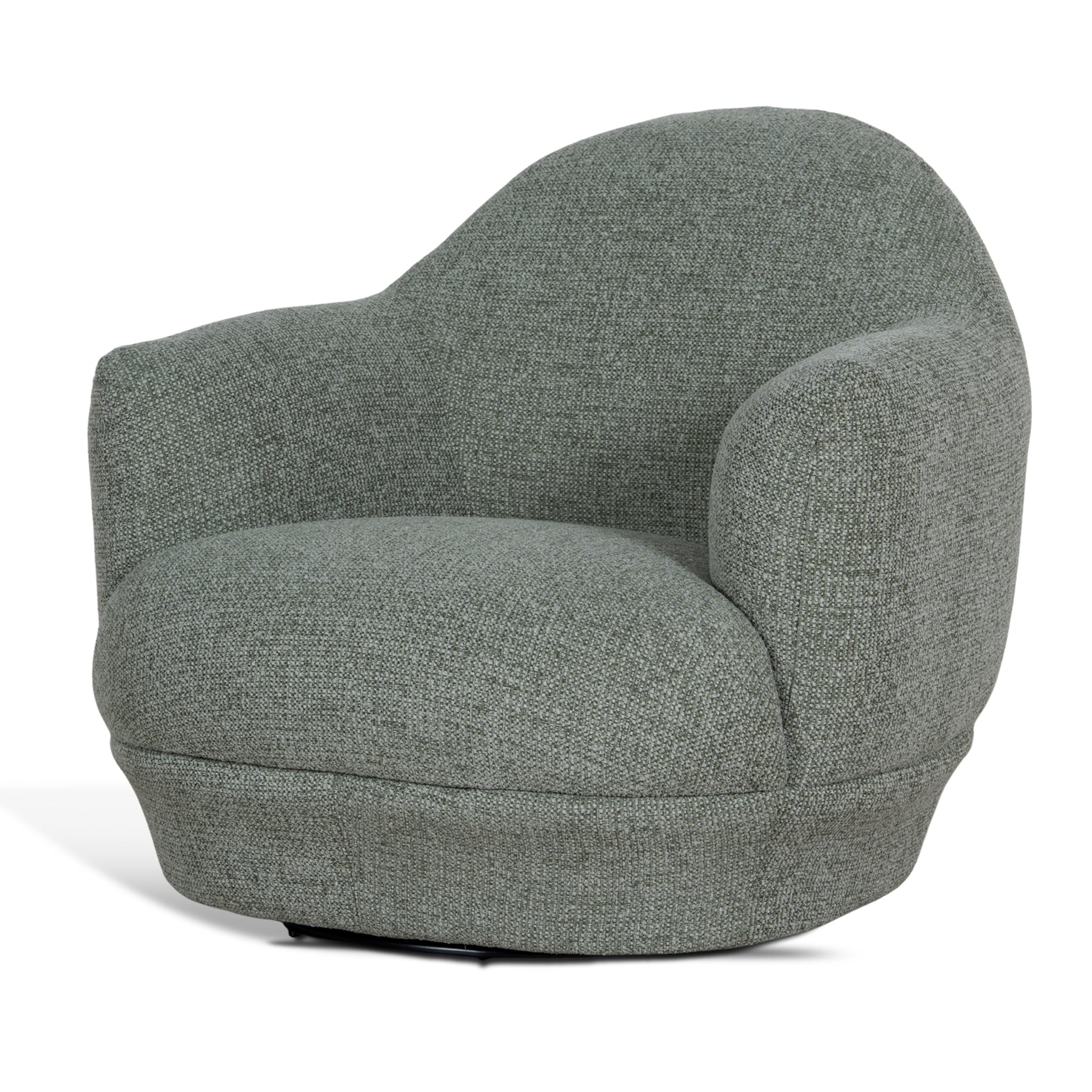 Swivel Armchair - Coral Light Green
