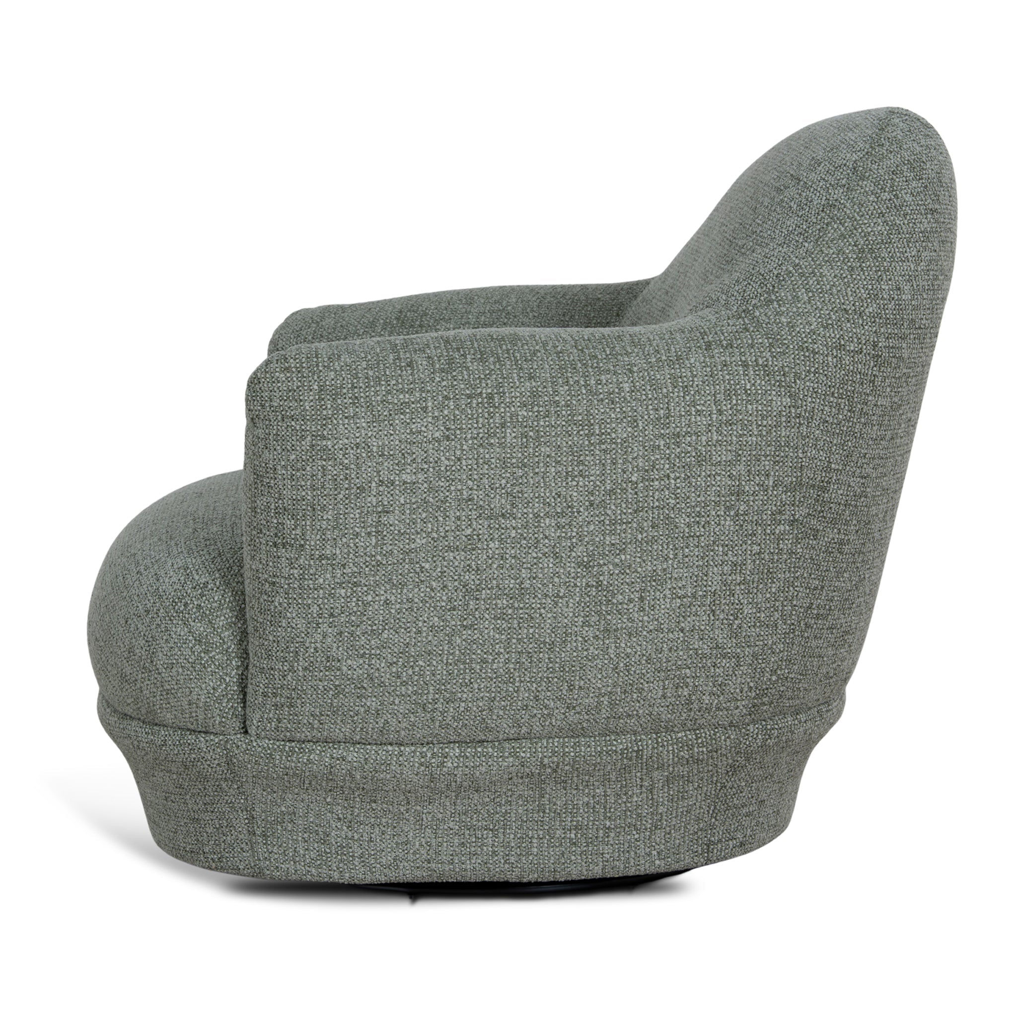 Swivel Armchair - Coral Light Green