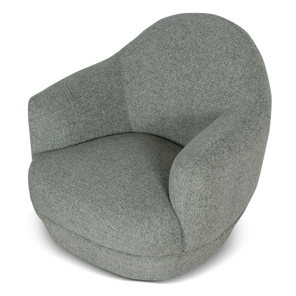 Swivel Armchair - Coral Light Green