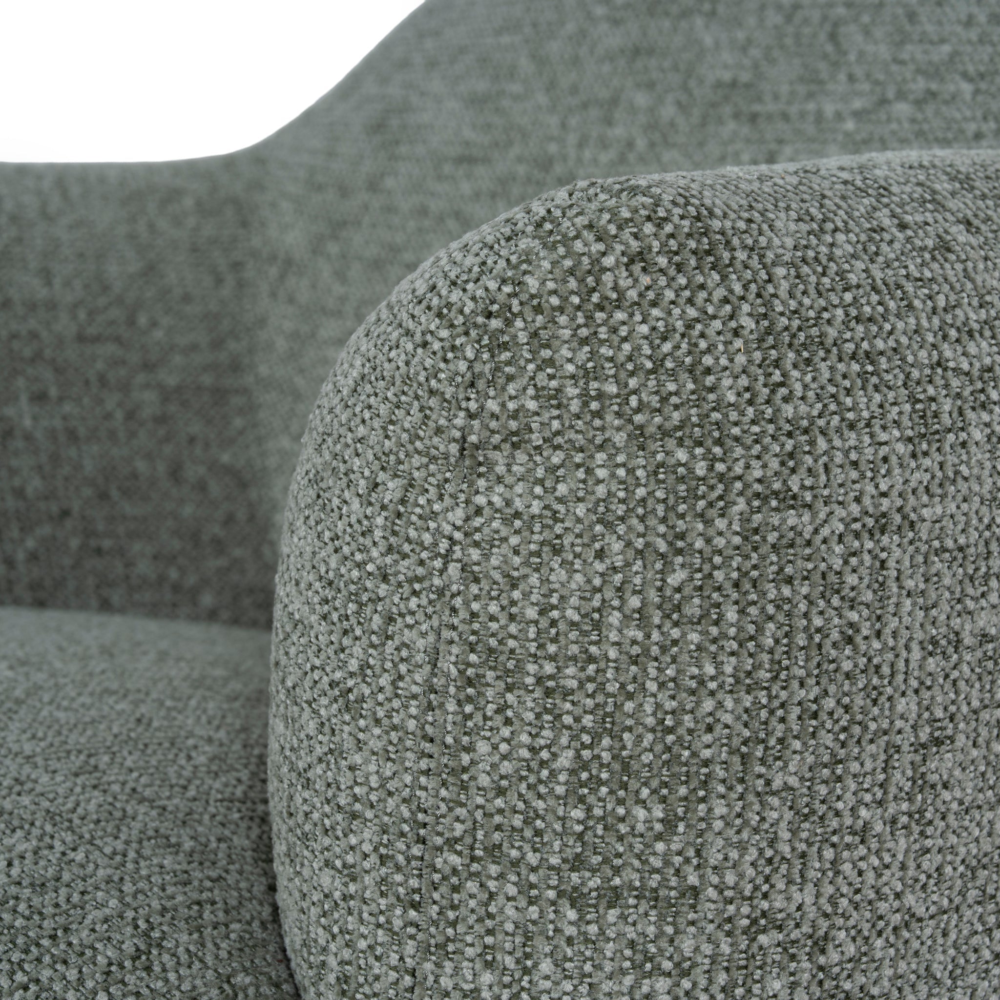 Swivel Armchair - Coral Light Green