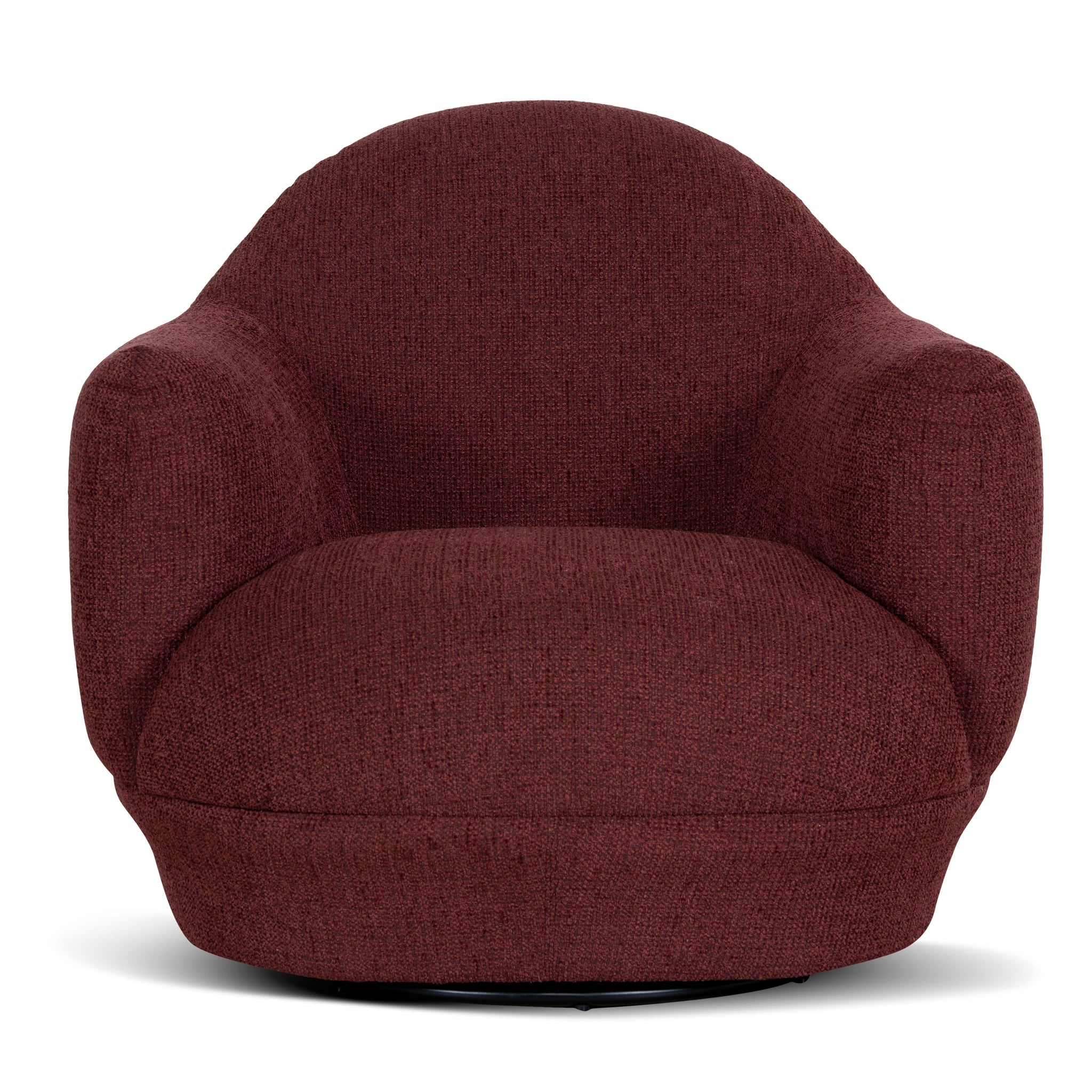 Swivel Armchair - Rustic Red