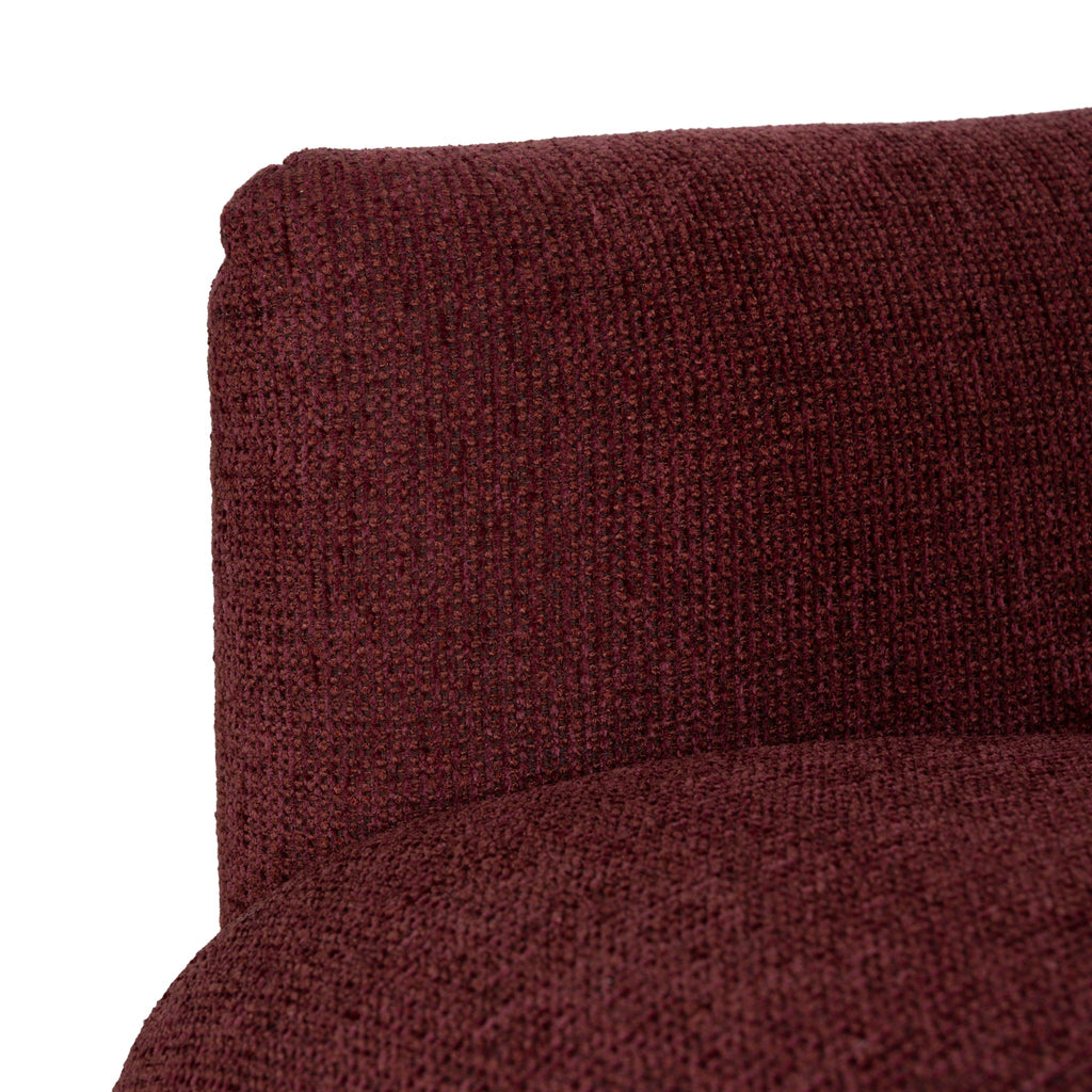 Swivel Armchair - Rustic Red