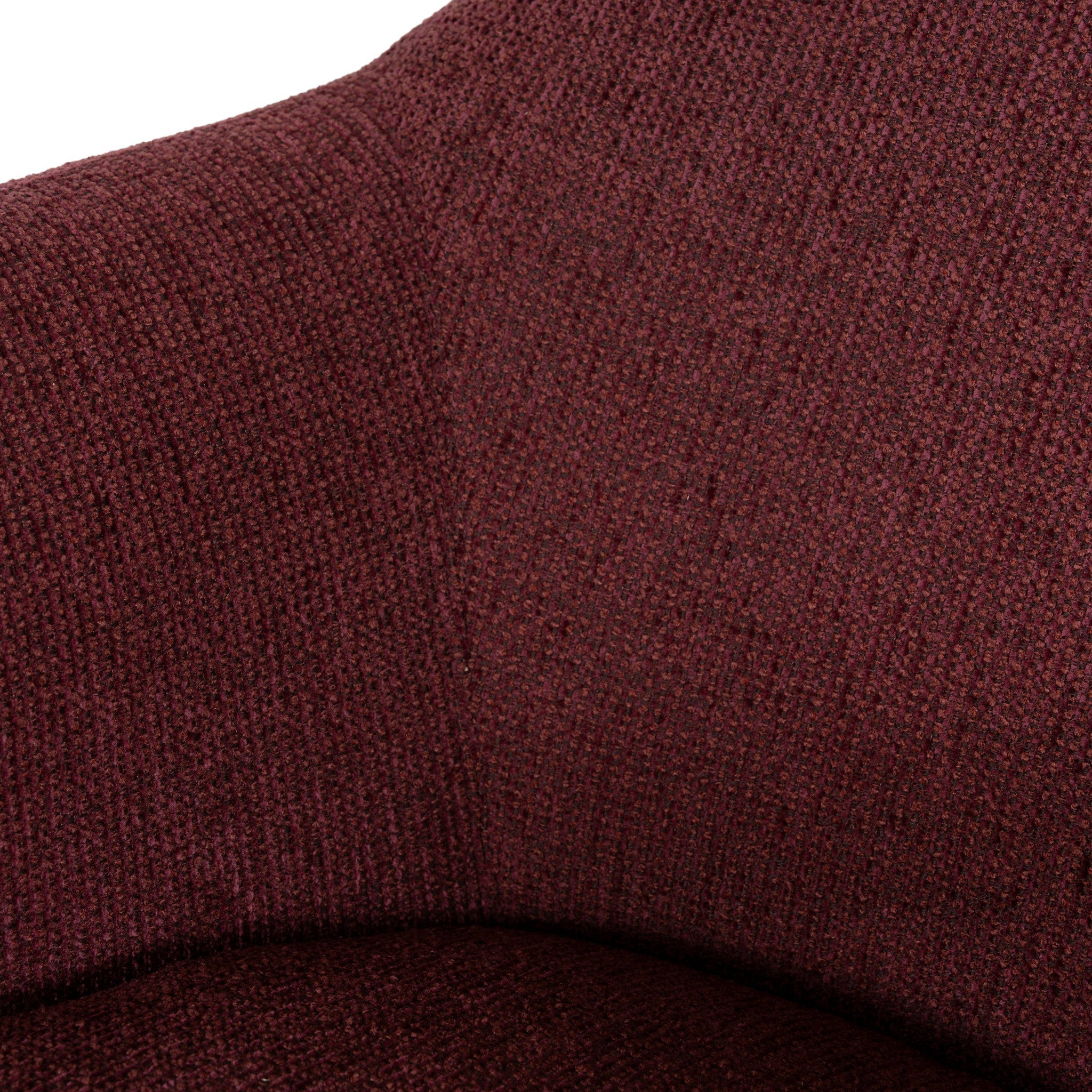 Swivel Armchair - Rustic Red