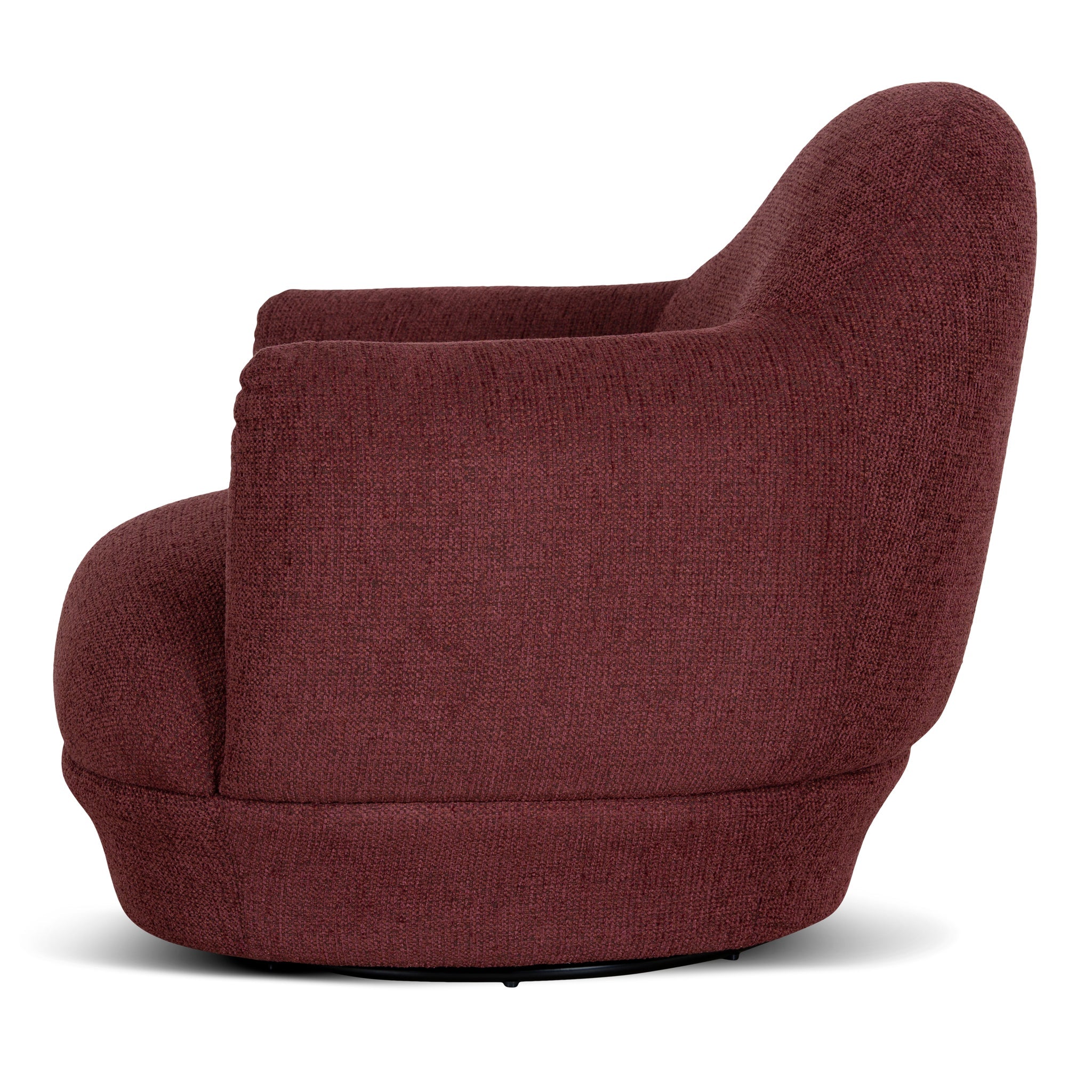 Swivel Armchair - Rustic Red