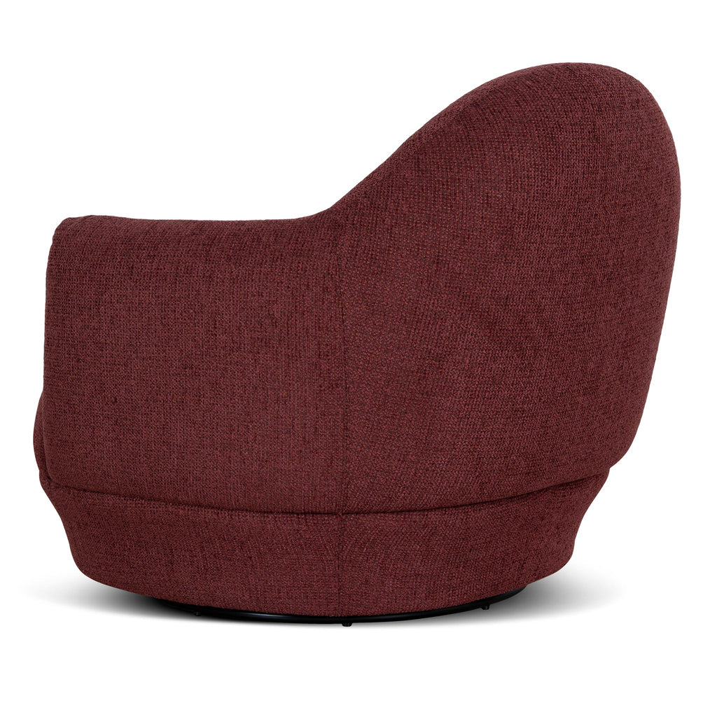 Swivel Armchair - Rustic Red