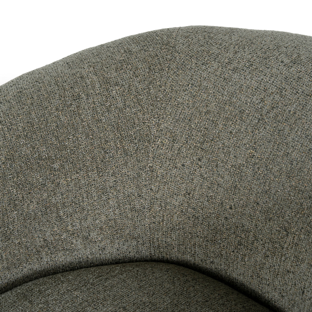Swivel Armchair - Sea Green
