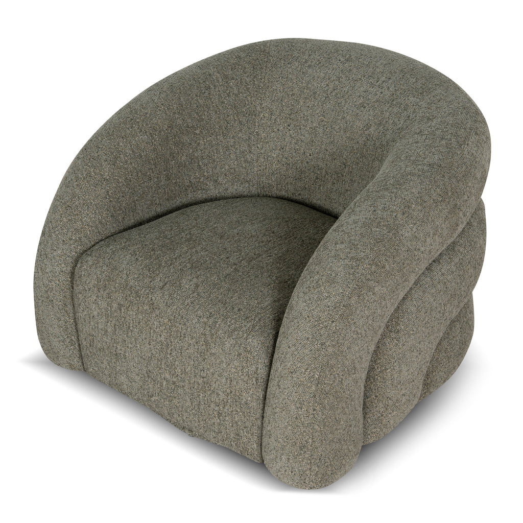 Swivel Armchair - Sea Green